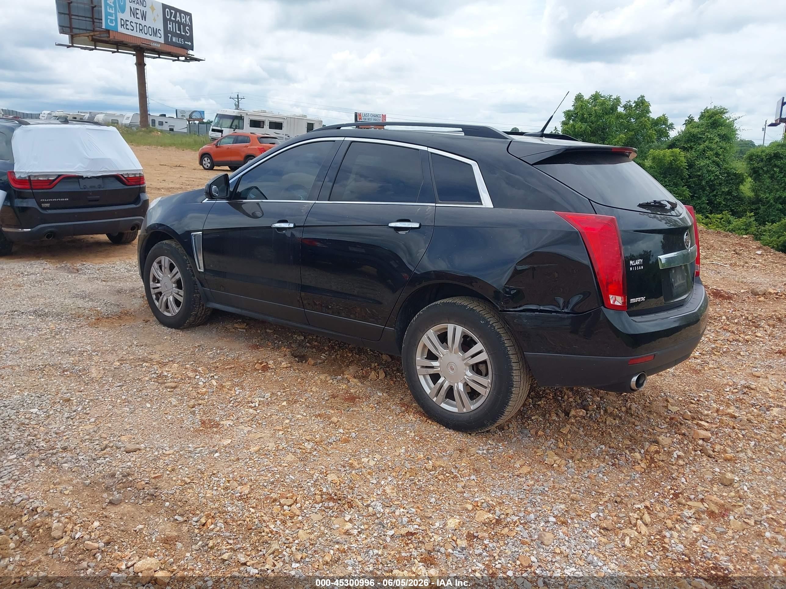 2013 Cadillac Srx Standard Black vin: 3GYFNAE38DS649154