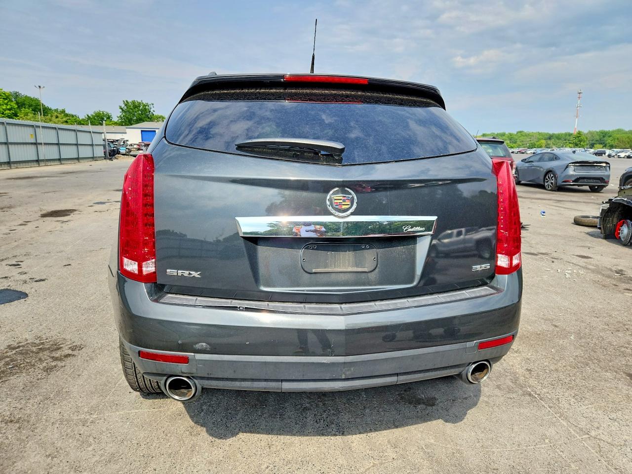 2014 Cadillac Srx Charcoal vin: 3GYFNAE38ES640794