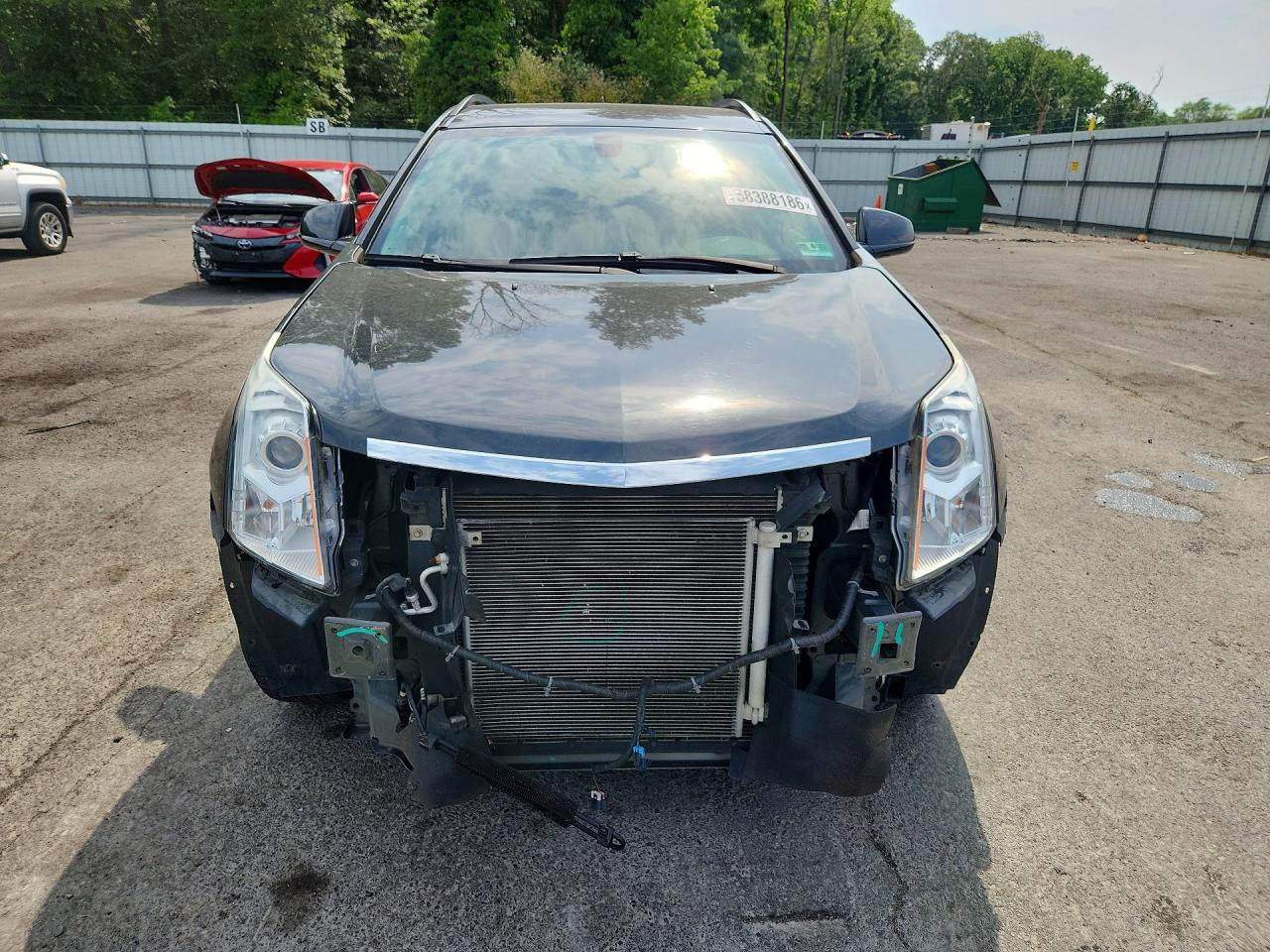 2014 Cadillac Srx Charcoal vin: 3GYFNAE38ES640794