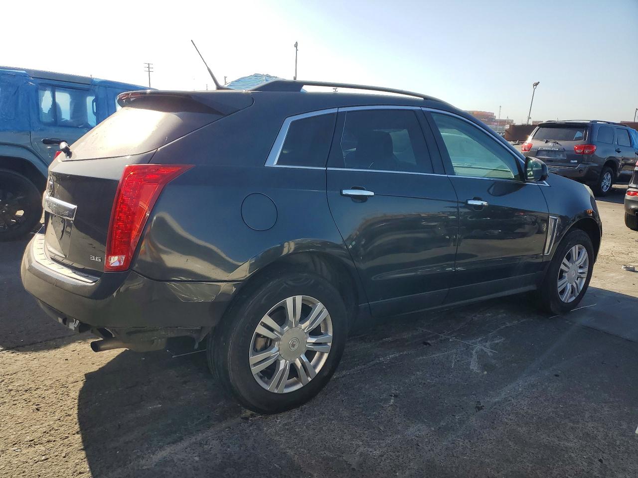 2014 Cadillac Srx Черный vin: 3GYFNAE38ES641248