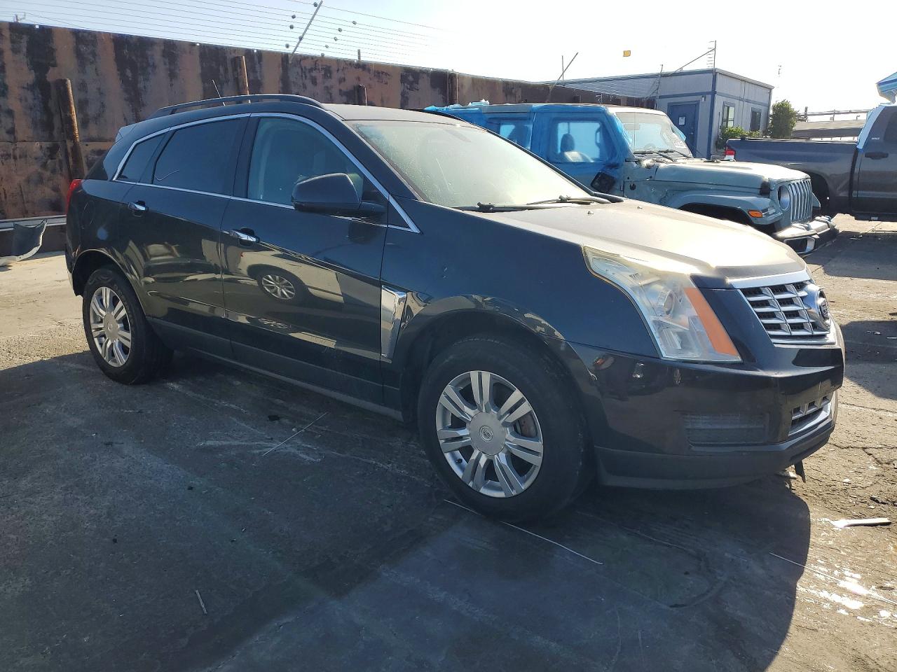2014 Cadillac Srx Черный vin: 3GYFNAE38ES641248