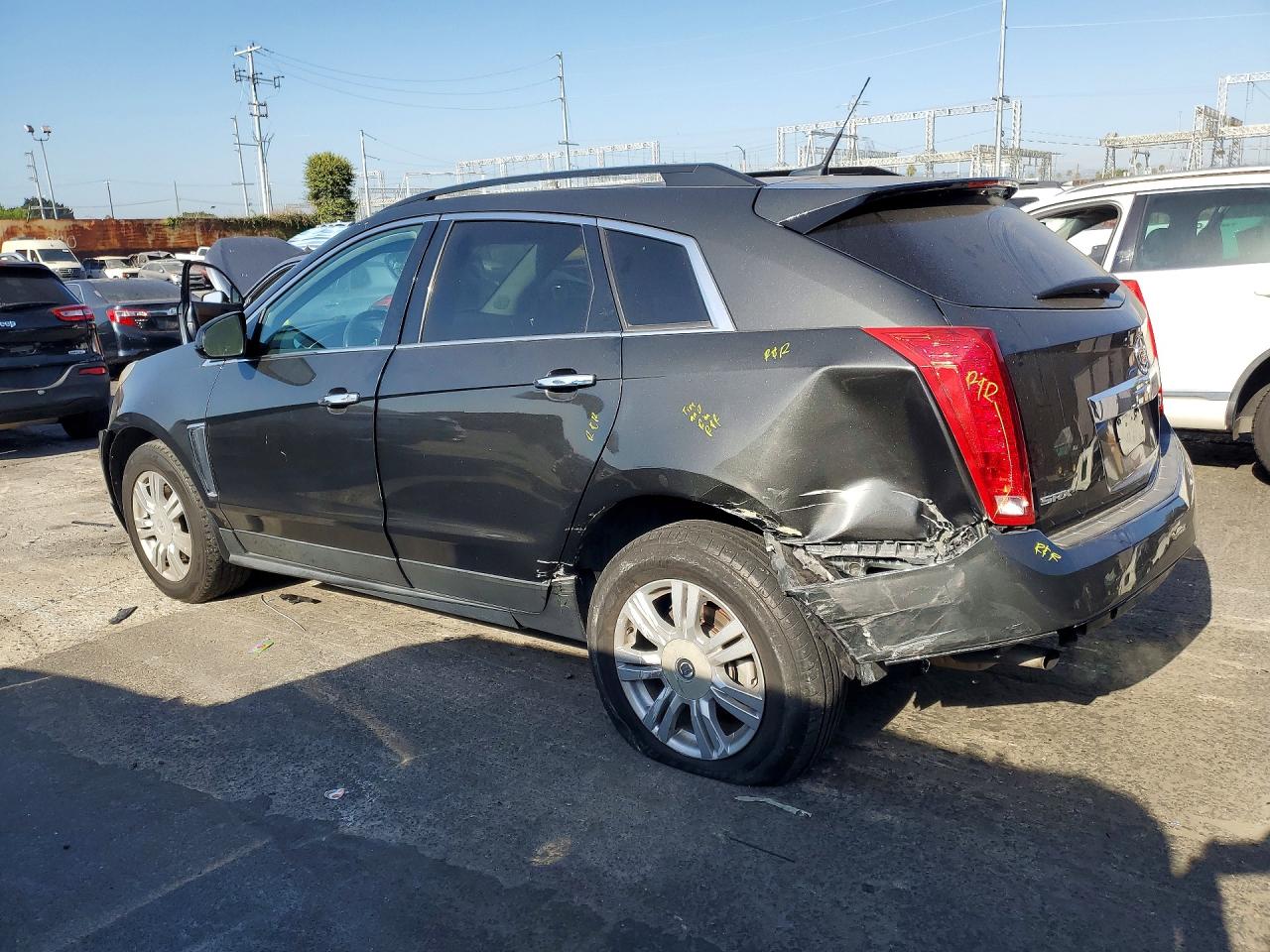 2014 Cadillac Srx Черный vin: 3GYFNAE38ES641248