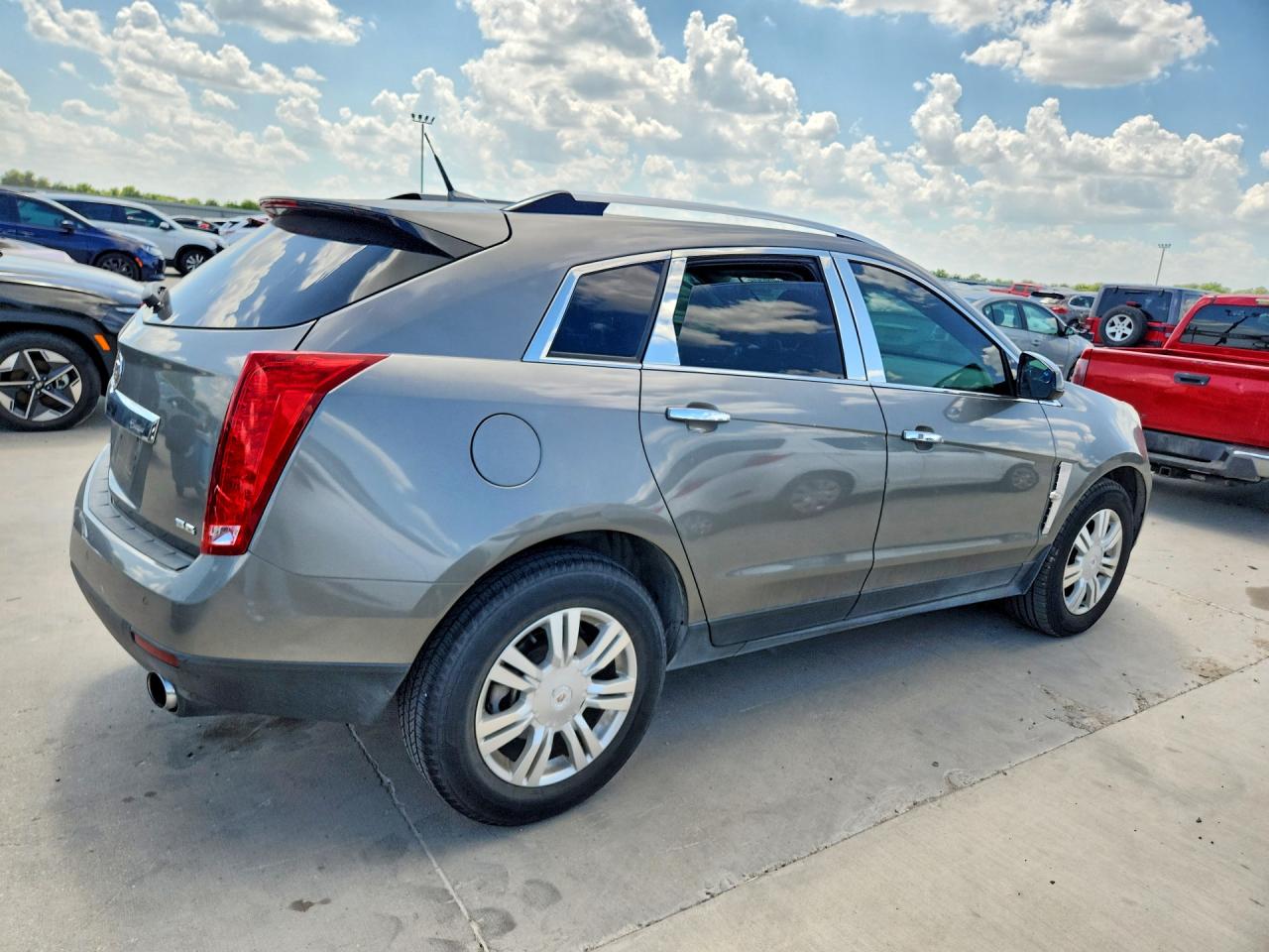 2012 Cadillac Srx Luxury Collection Gray vin: 3GYFNAE39CS625296