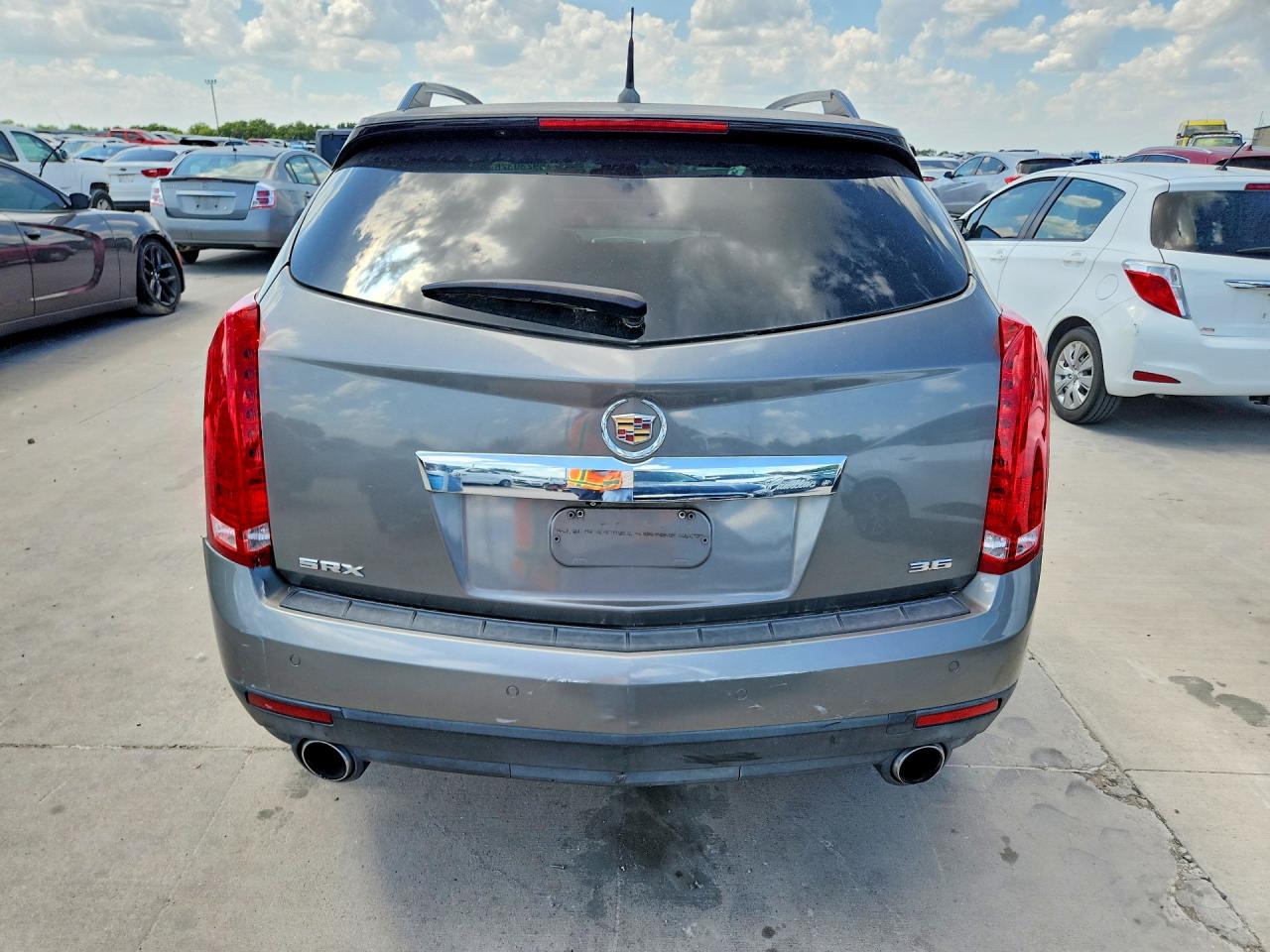 2012 Cadillac Srx Luxury Collection Gray vin: 3GYFNAE39CS625296