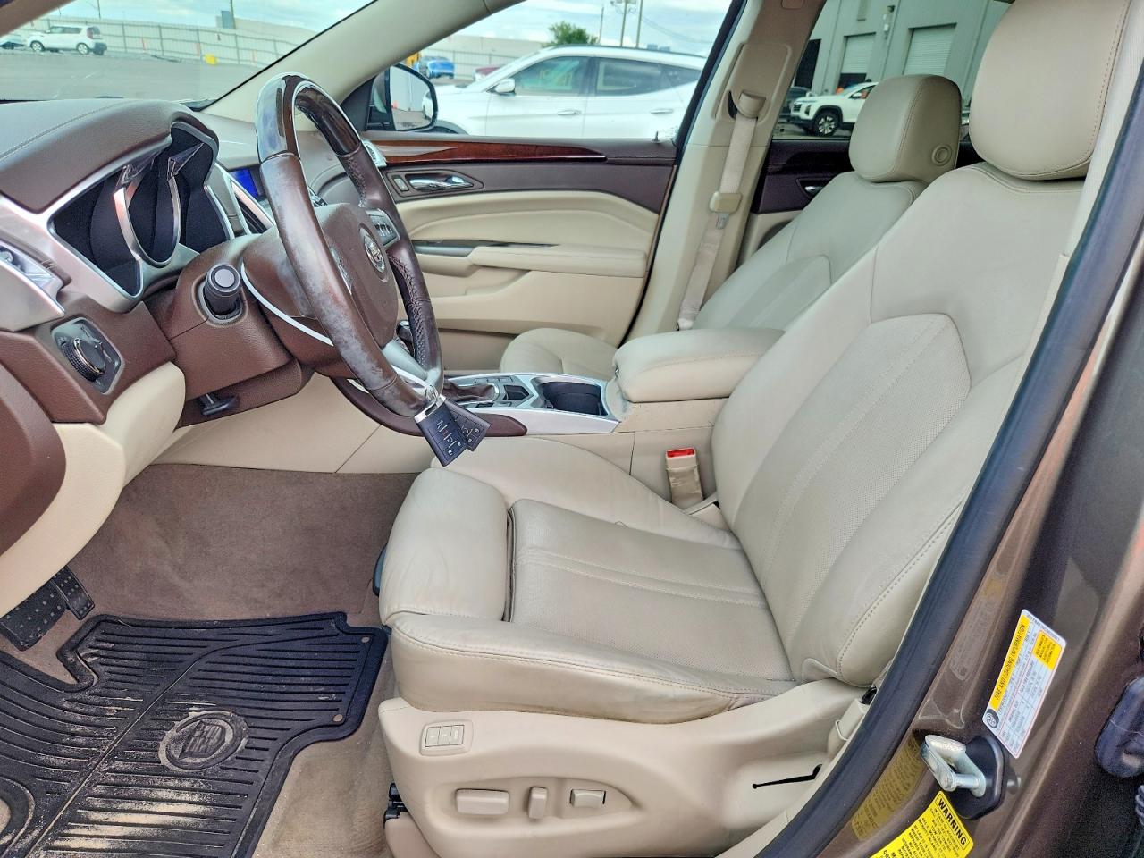 2012 Cadillac Srx Luxury Collection Brown vin: 3GYFNAE39CS626061