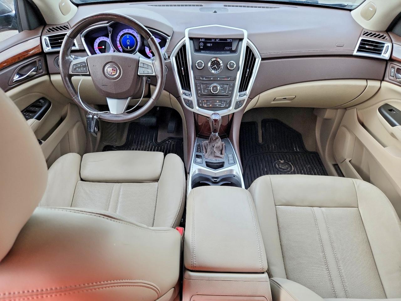 2012 Cadillac Srx Luxury Collection Brown vin: 3GYFNAE39CS626061