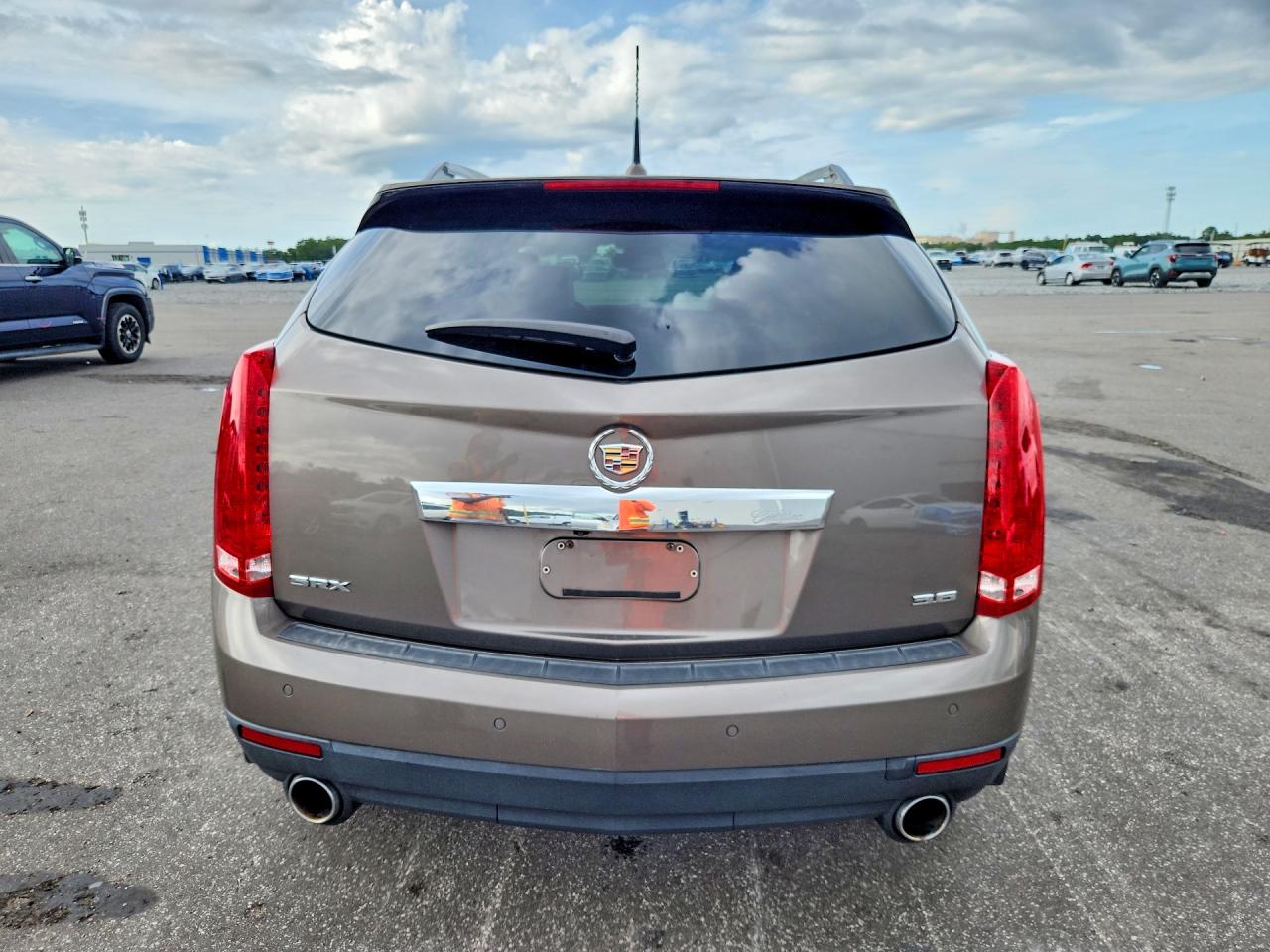 2012 Cadillac Srx Luxury Collection Brown vin: 3GYFNAE39CS626061
