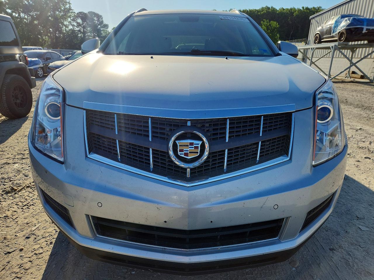 2012 Cadillac Srx Luxury Collection Silver vin: 3GYFNAE39CS637996