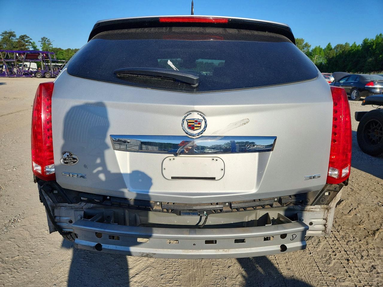 2012 Cadillac Srx Luxury Collection Silver vin: 3GYFNAE39CS637996