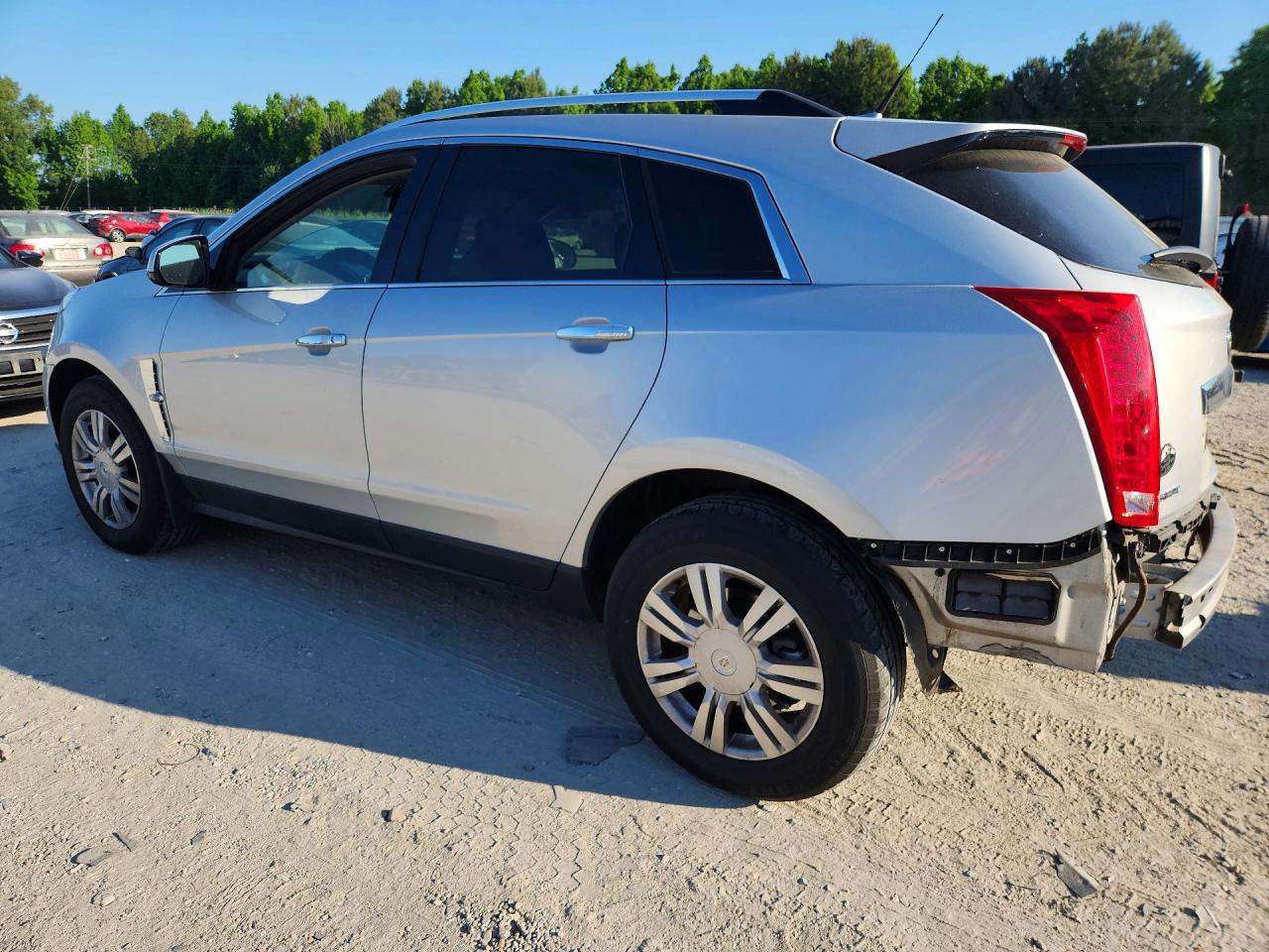 2012 Cadillac Srx Luxury Collection Silver vin: 3GYFNAE39CS637996