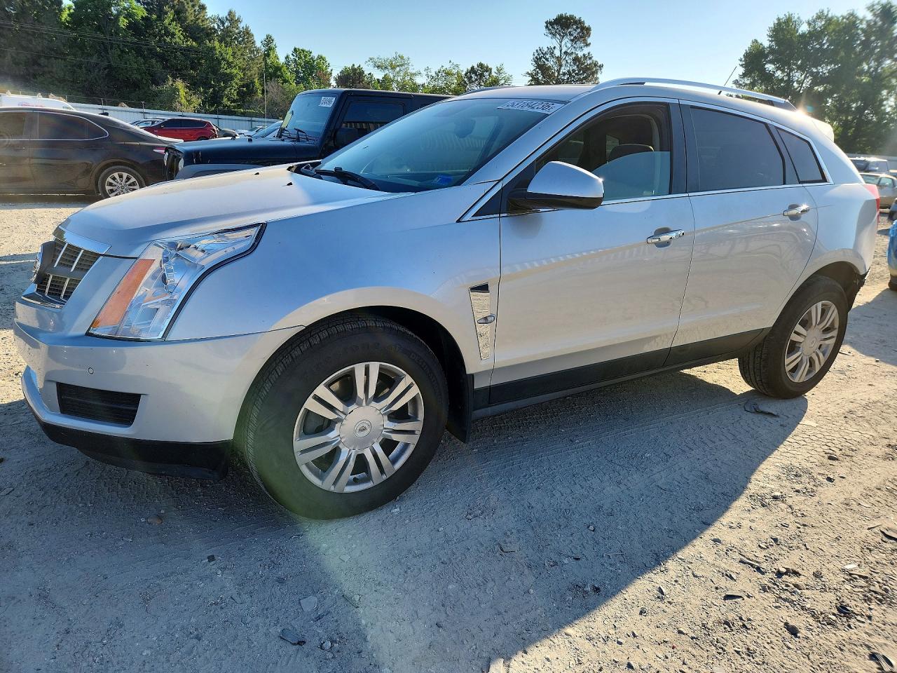 2012 Cadillac Srx Luxury Collection Silver vin: 3GYFNAE39CS637996