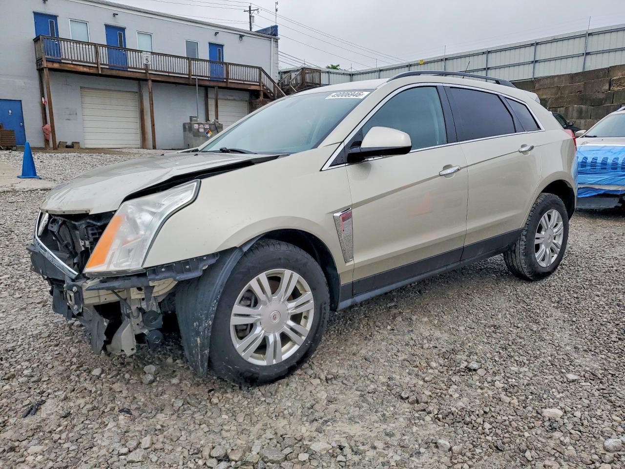 2013 Cadillac Srx Beige vin: 3GYFNAE39DS536121