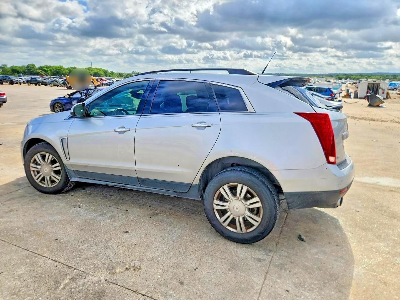 2013 Cadillac Srx Silver vin: 3GYFNAE39DS607477