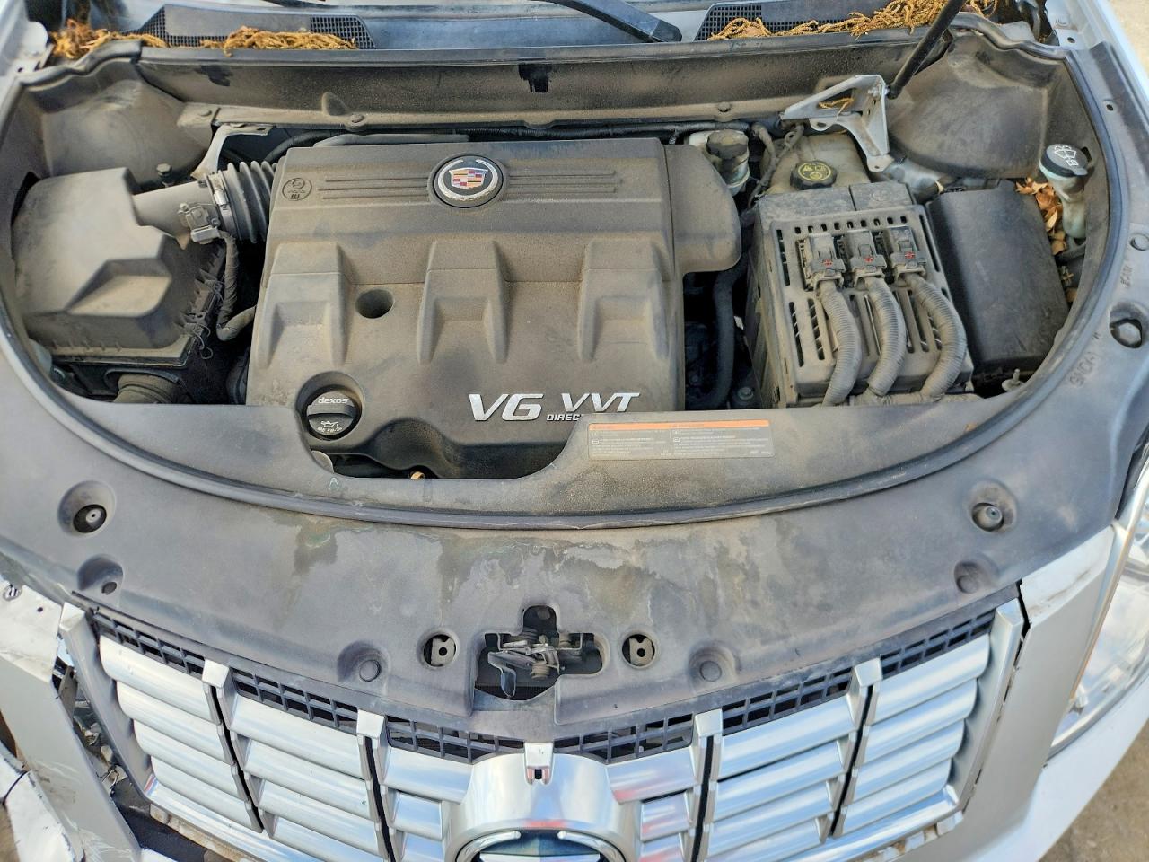 2013 Cadillac Srx Silver vin: 3GYFNAE39DS607477