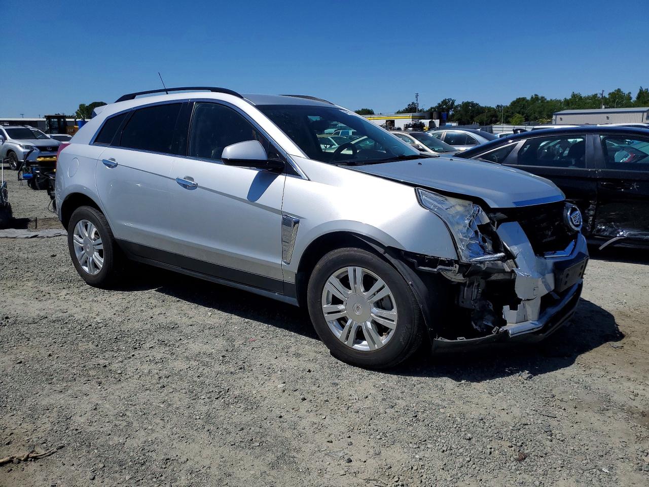2013 Cadillac Srx Silver vin: 3GYFNAE39DS655352
