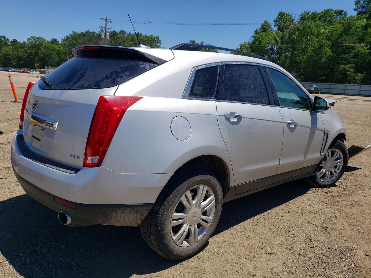 2014 Cadillac Srx Silver vin: 3GYFNAE39ES556290