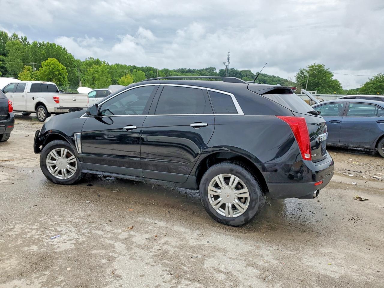 2014 Cadillac Srx Black vin: 3GYFNAE39ES684805