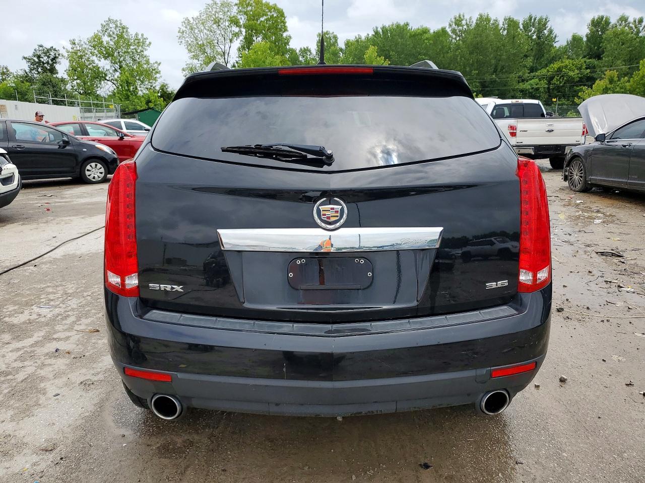 2014 Cadillac Srx Black vin: 3GYFNAE39ES684805