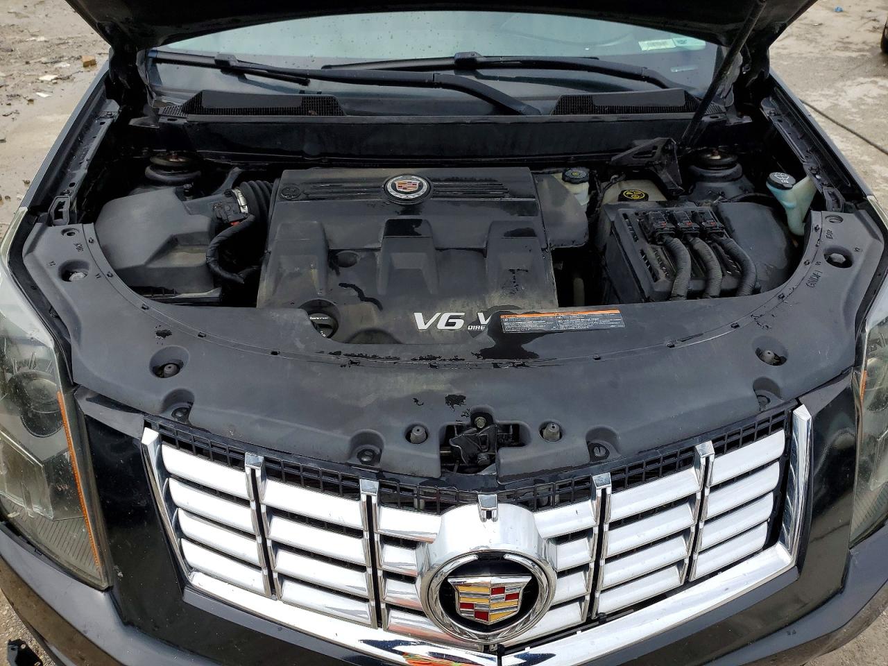 2014 Cadillac Srx Black vin: 3GYFNAE39ES684805