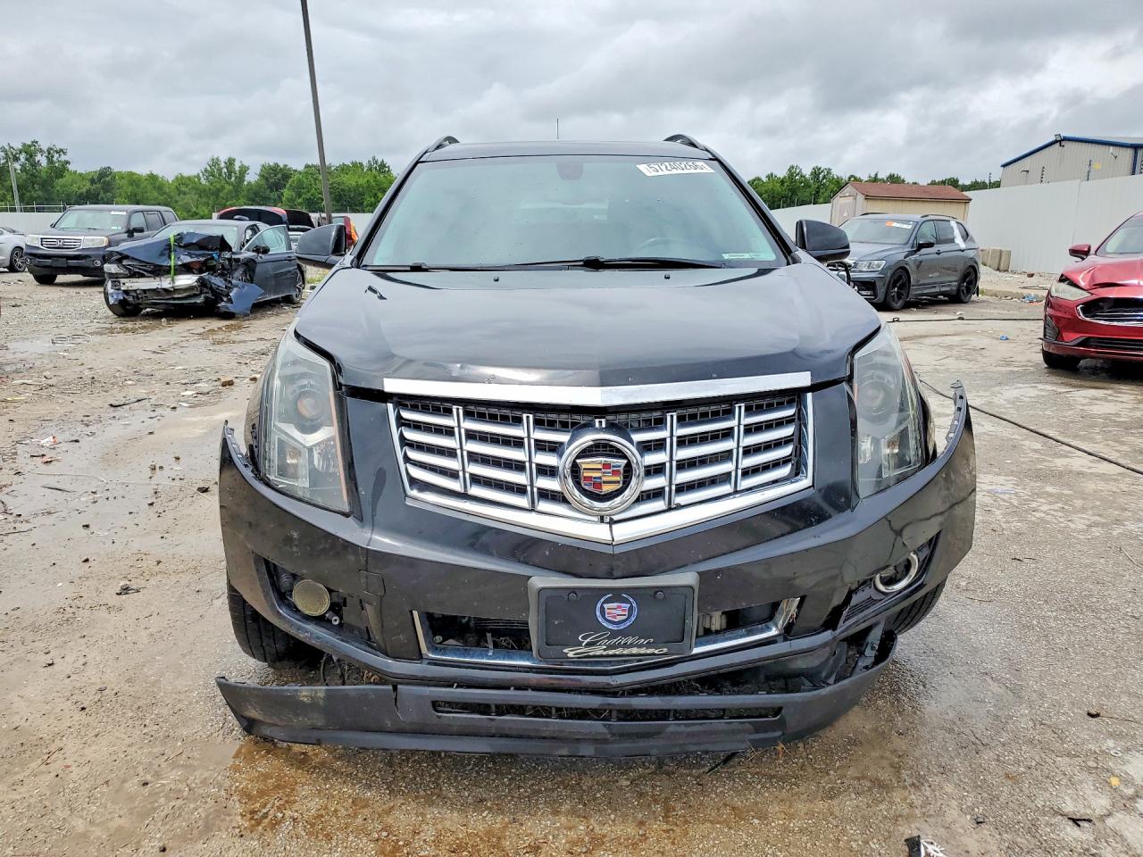 2014 Cadillac Srx Black vin: 3GYFNAE39ES684805