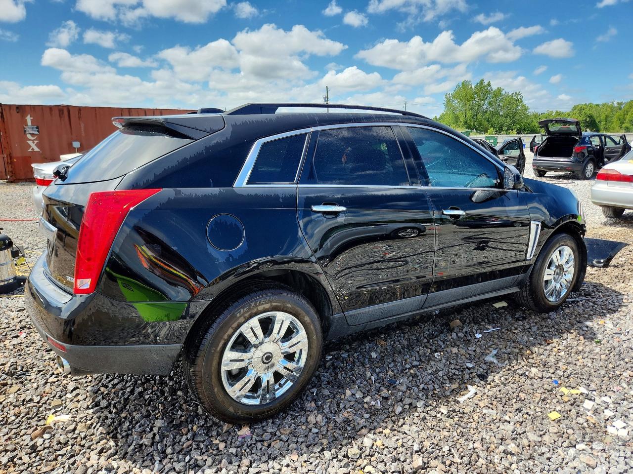 2015 Cadillac Srx Black vin: 3GYFNAE39FS519841