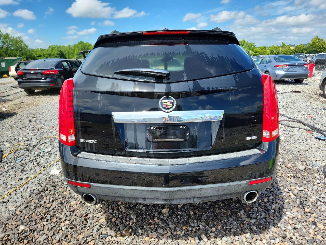 2015 Cadillac Srx Black vin: 3GYFNAE39FS519841