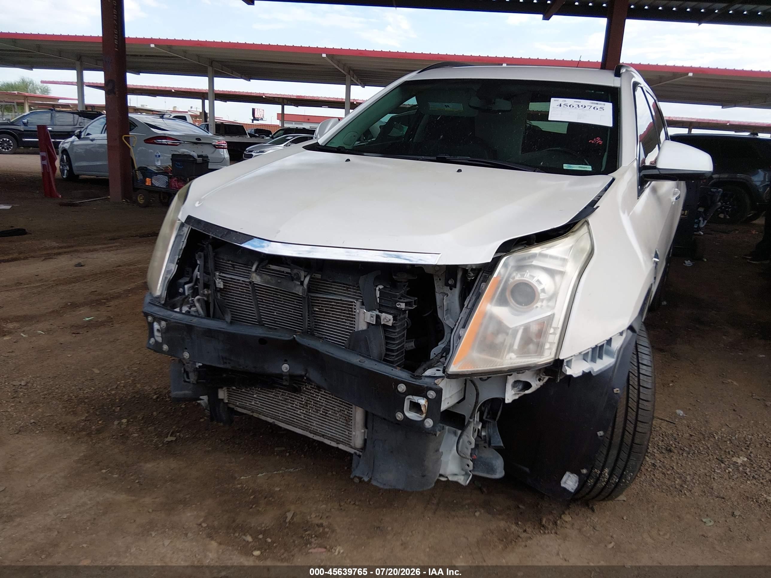 2015 Cadillac Srx Standard Белый vin: 3GYFNAE39FS637274