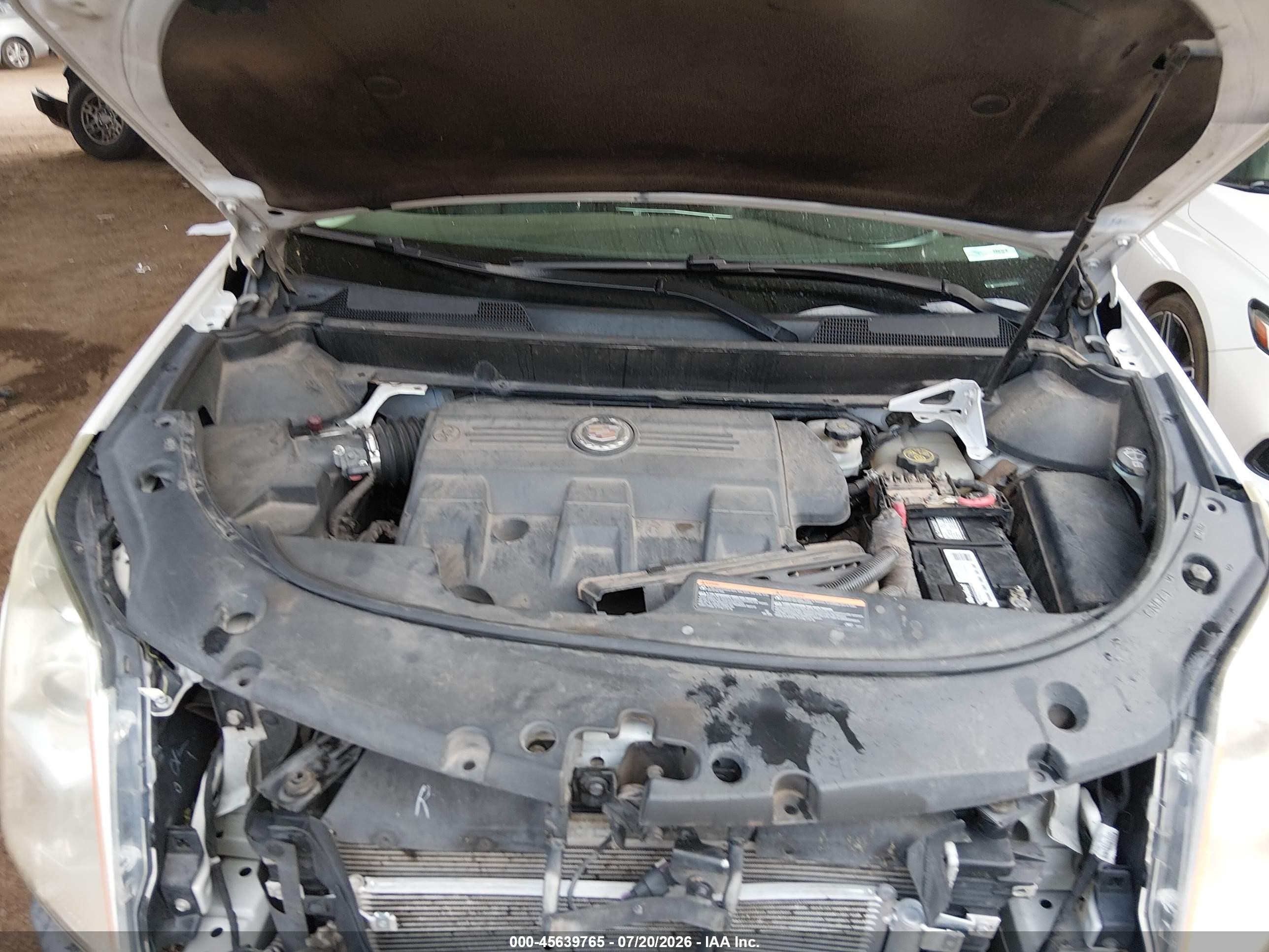 2015 Cadillac Srx Standard Белый vin: 3GYFNAE39FS637274