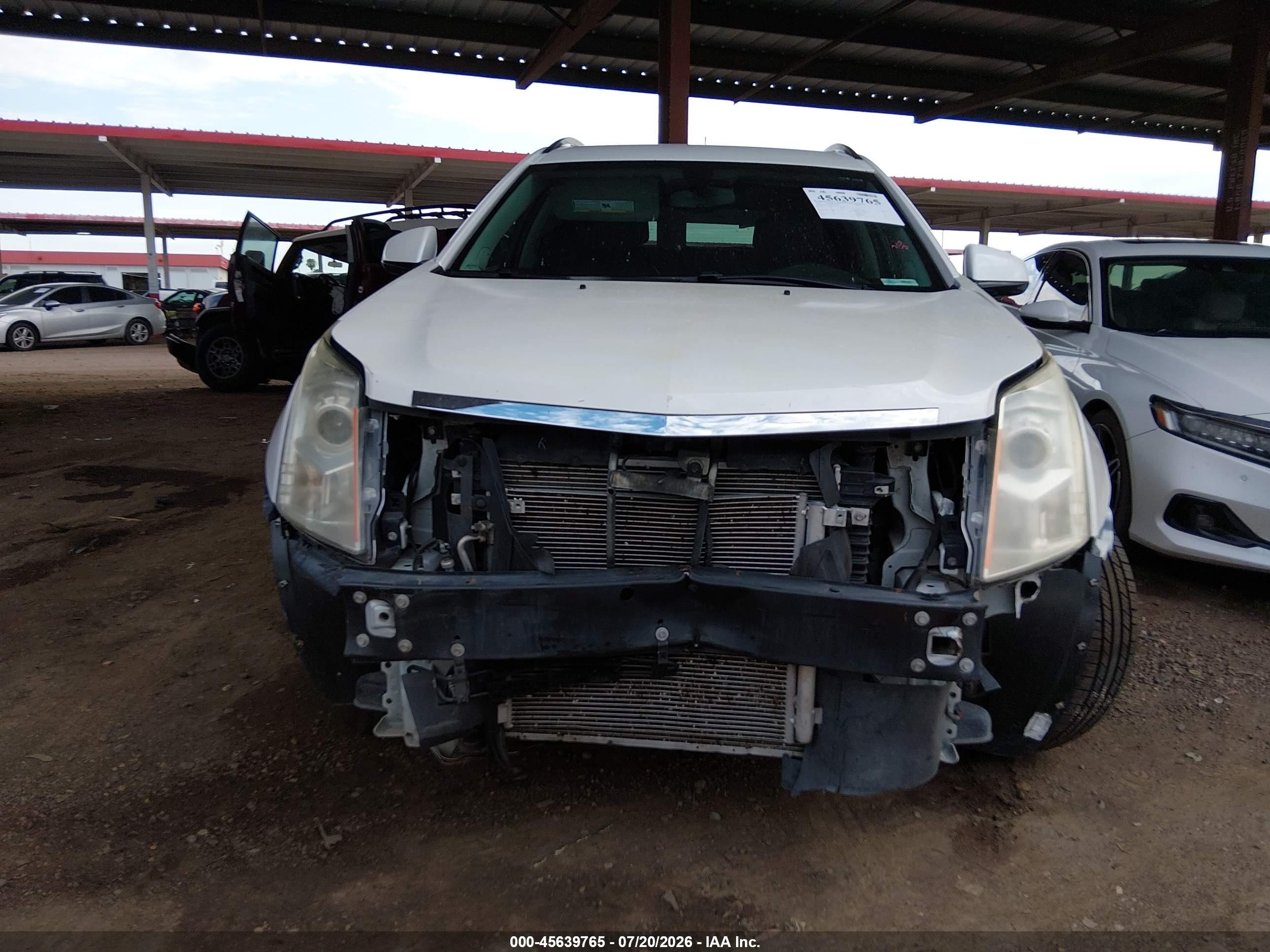 2015 Cadillac Srx Standard Белый vin: 3GYFNAE39FS637274
