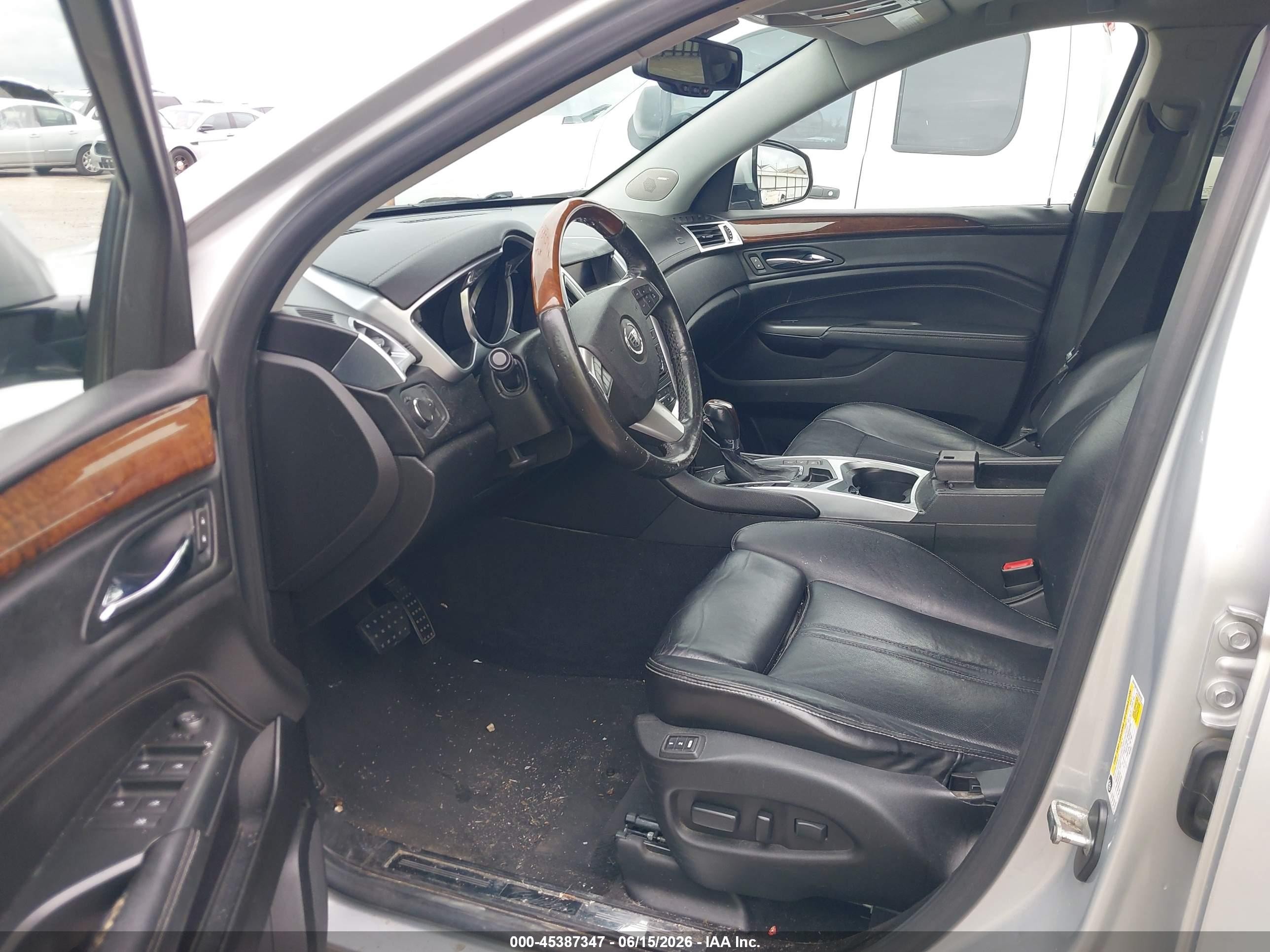 2012 Cadillac Srx Luxury Collection Silver vin: 3GYFNAE3XCS502025