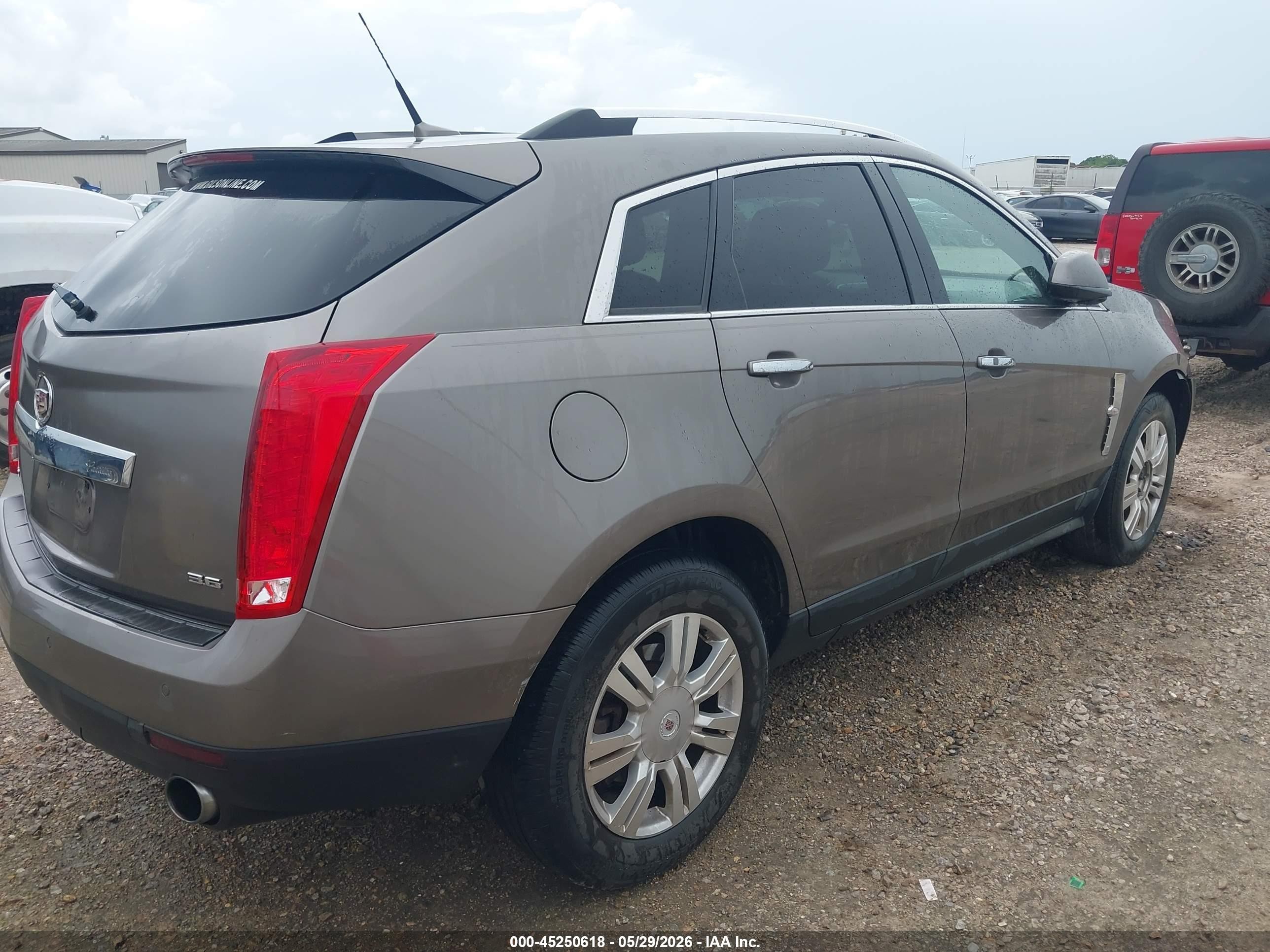 2012 Cadillac Srx Luxury Collection Brown vin: 3GYFNAE3XCS506432