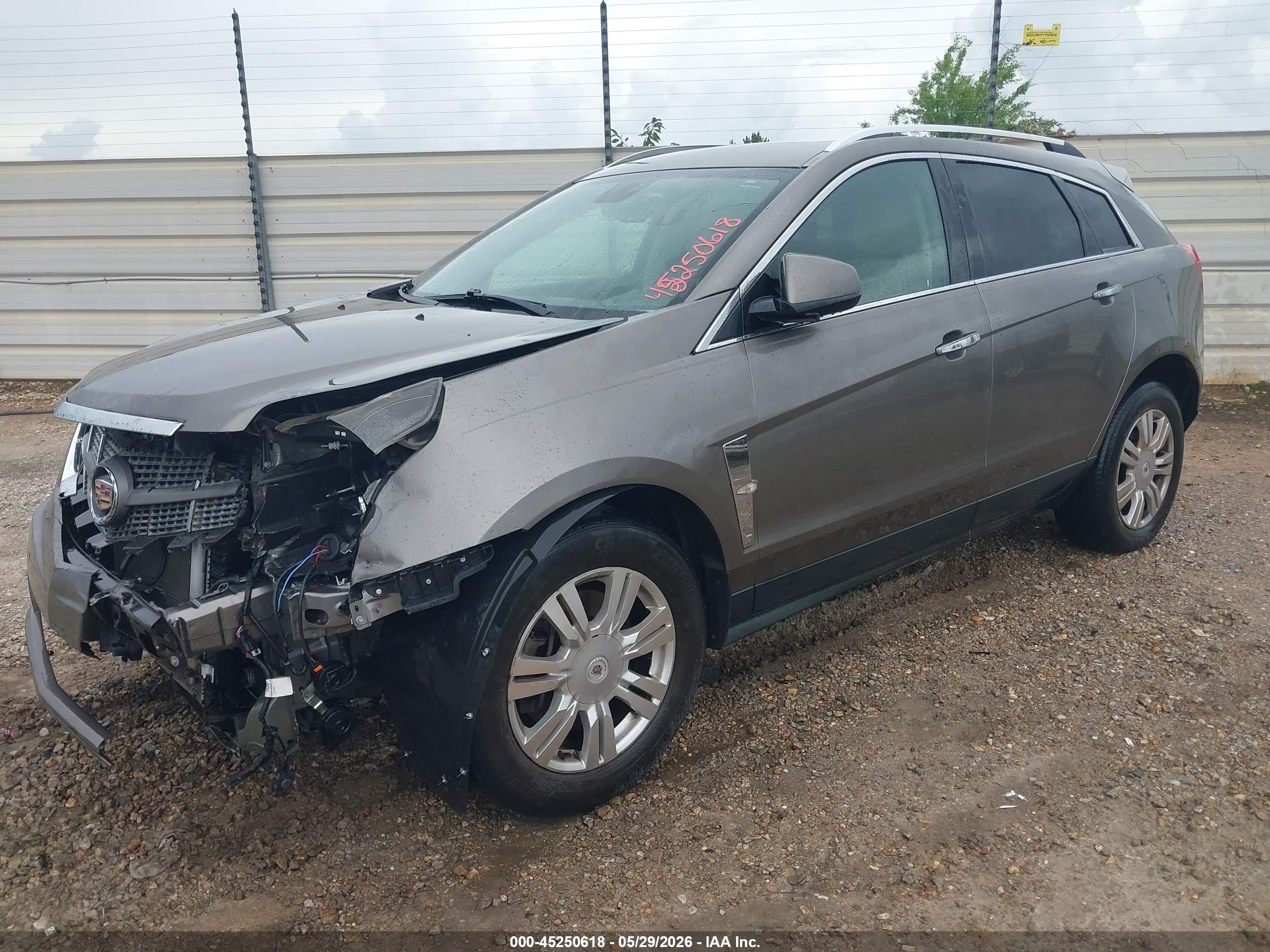 2012 Cadillac Srx Luxury Collection Brown vin: 3GYFNAE3XCS506432