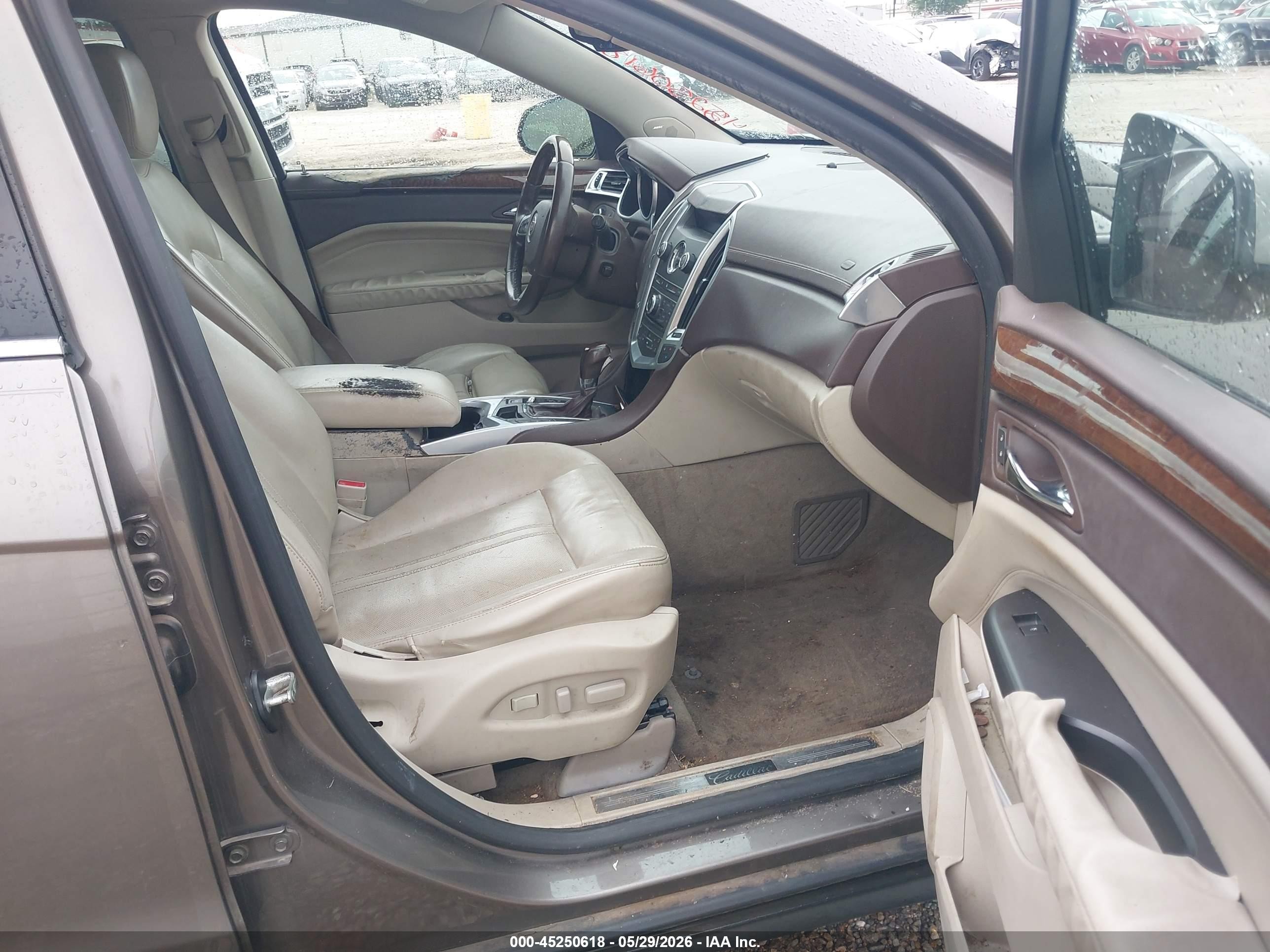 2012 Cadillac Srx Luxury Collection Brown vin: 3GYFNAE3XCS506432