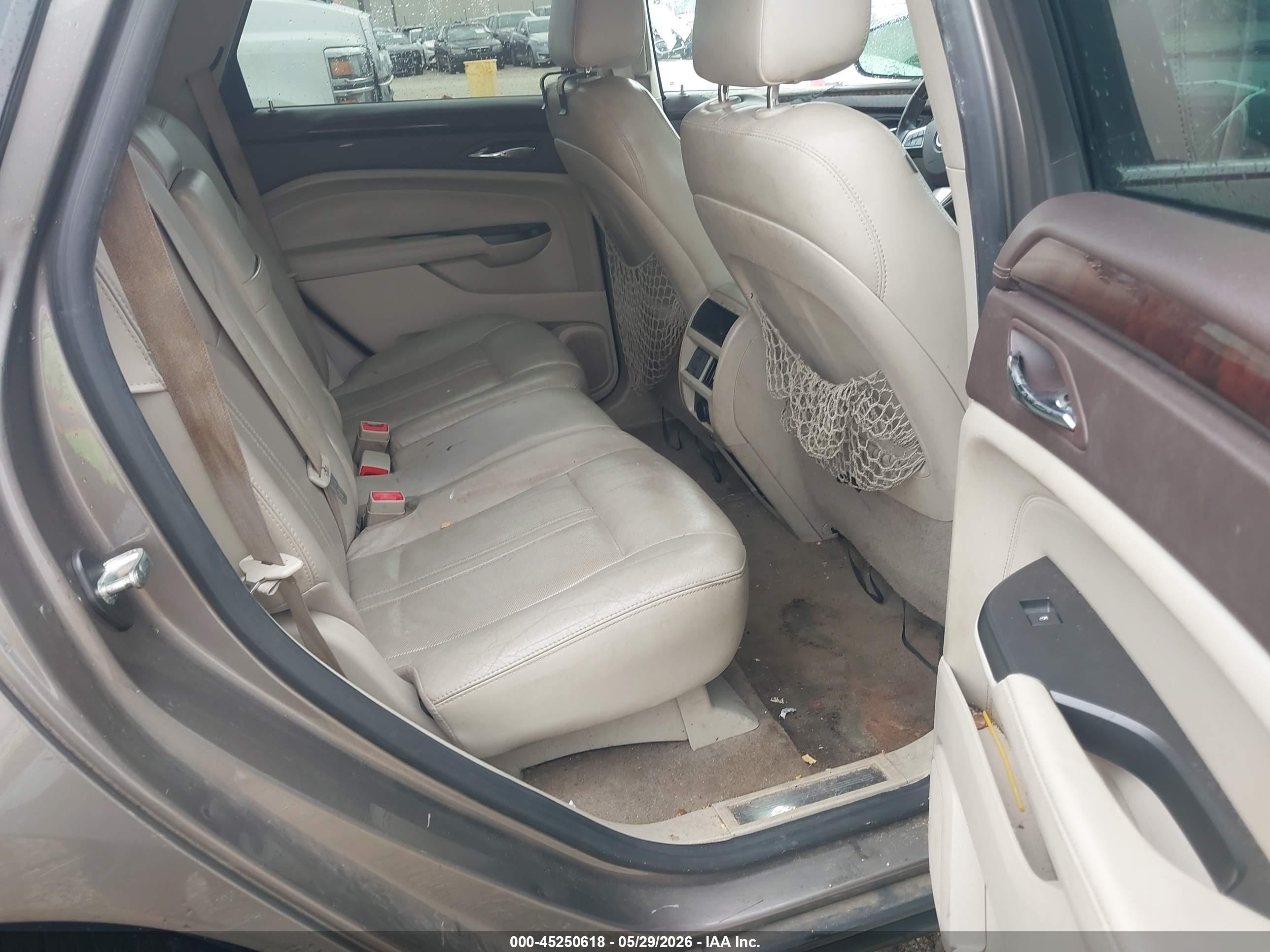 2012 Cadillac Srx Luxury Collection Brown vin: 3GYFNAE3XCS506432