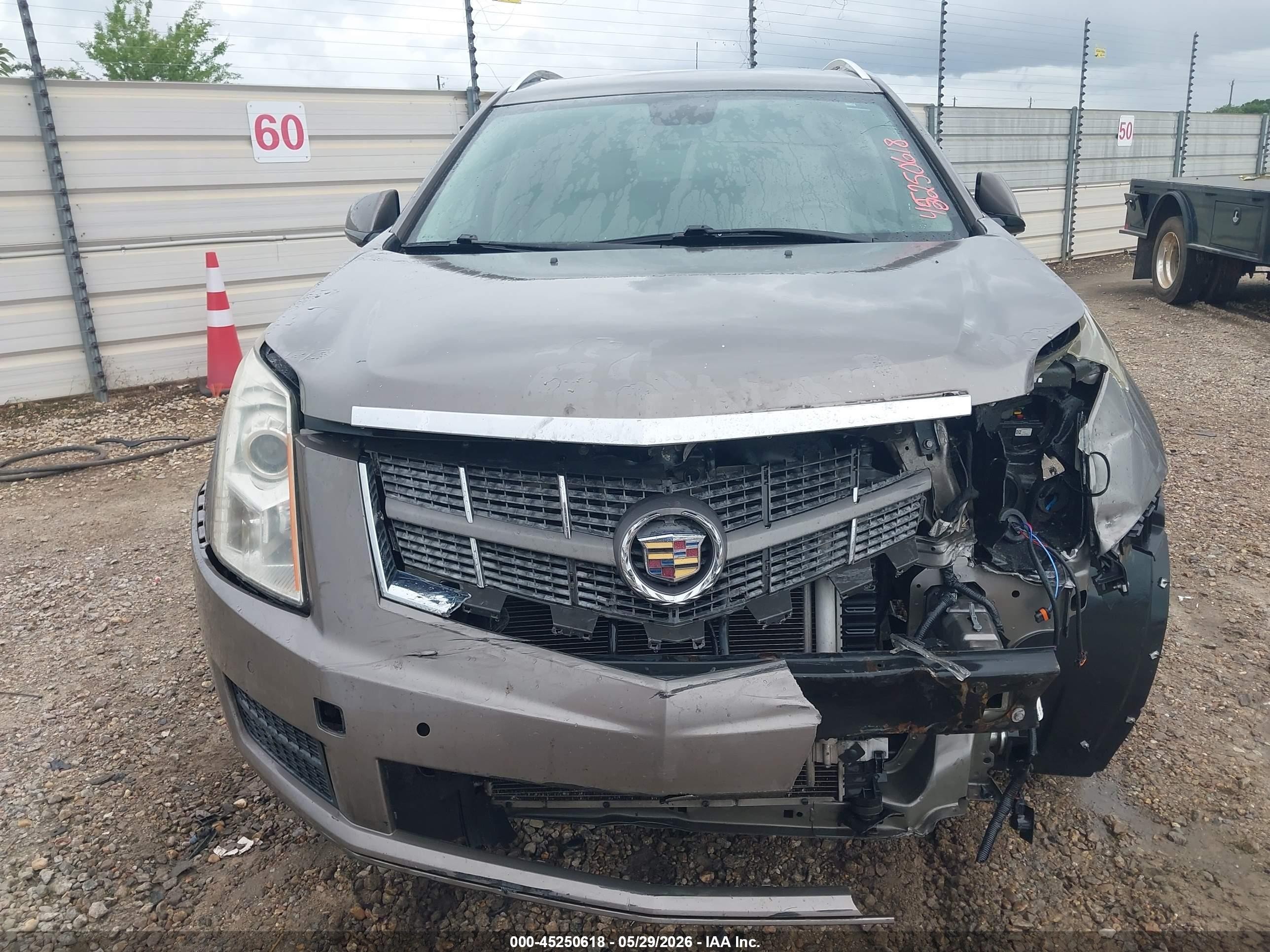 2012 Cadillac Srx Luxury Collection Brown vin: 3GYFNAE3XCS506432