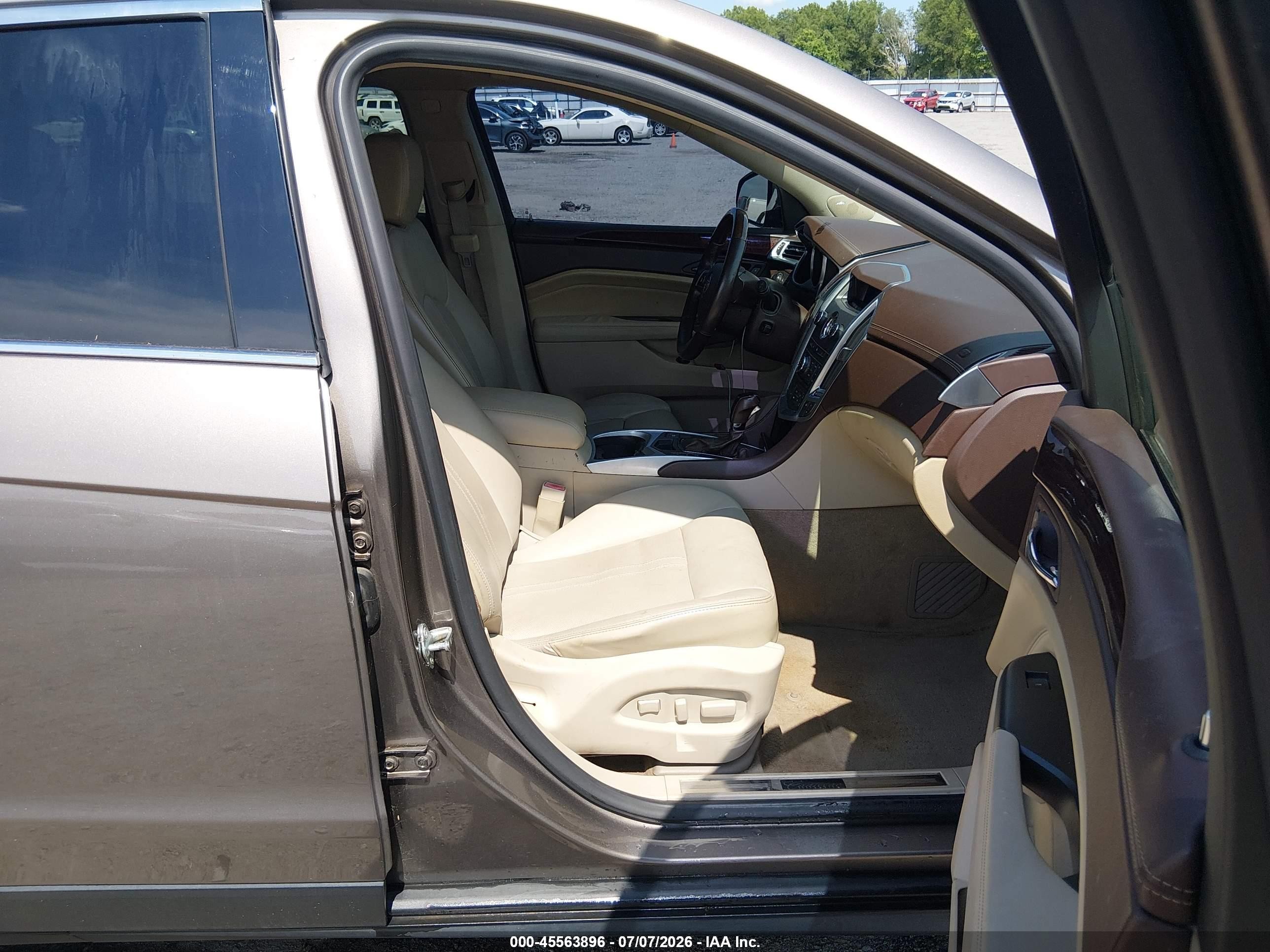 2012 Cadillac Srx Luxury Collection Beige vin: 3GYFNAE3XCS506852