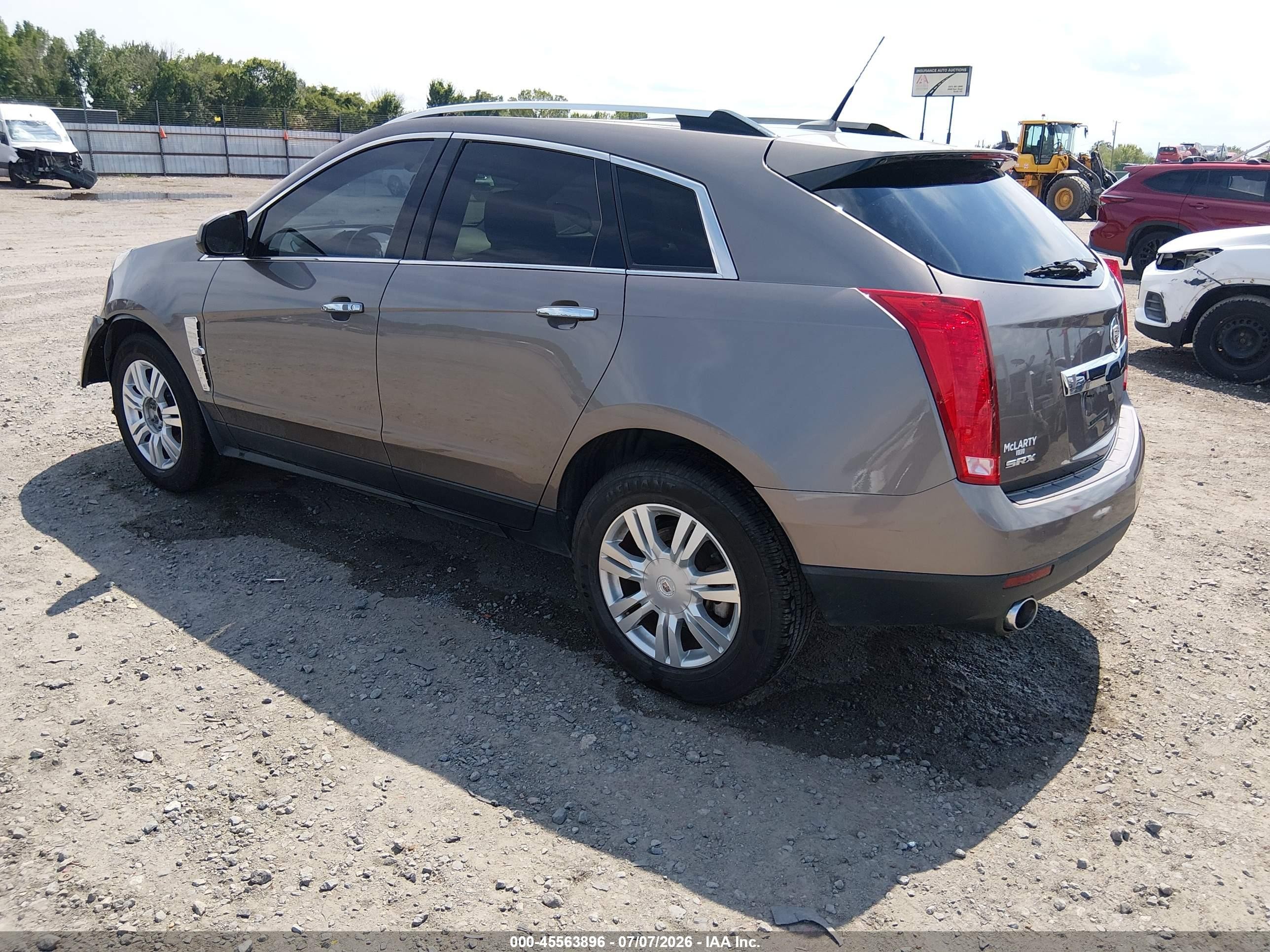 2012 Cadillac Srx Luxury Collection Beige vin: 3GYFNAE3XCS506852