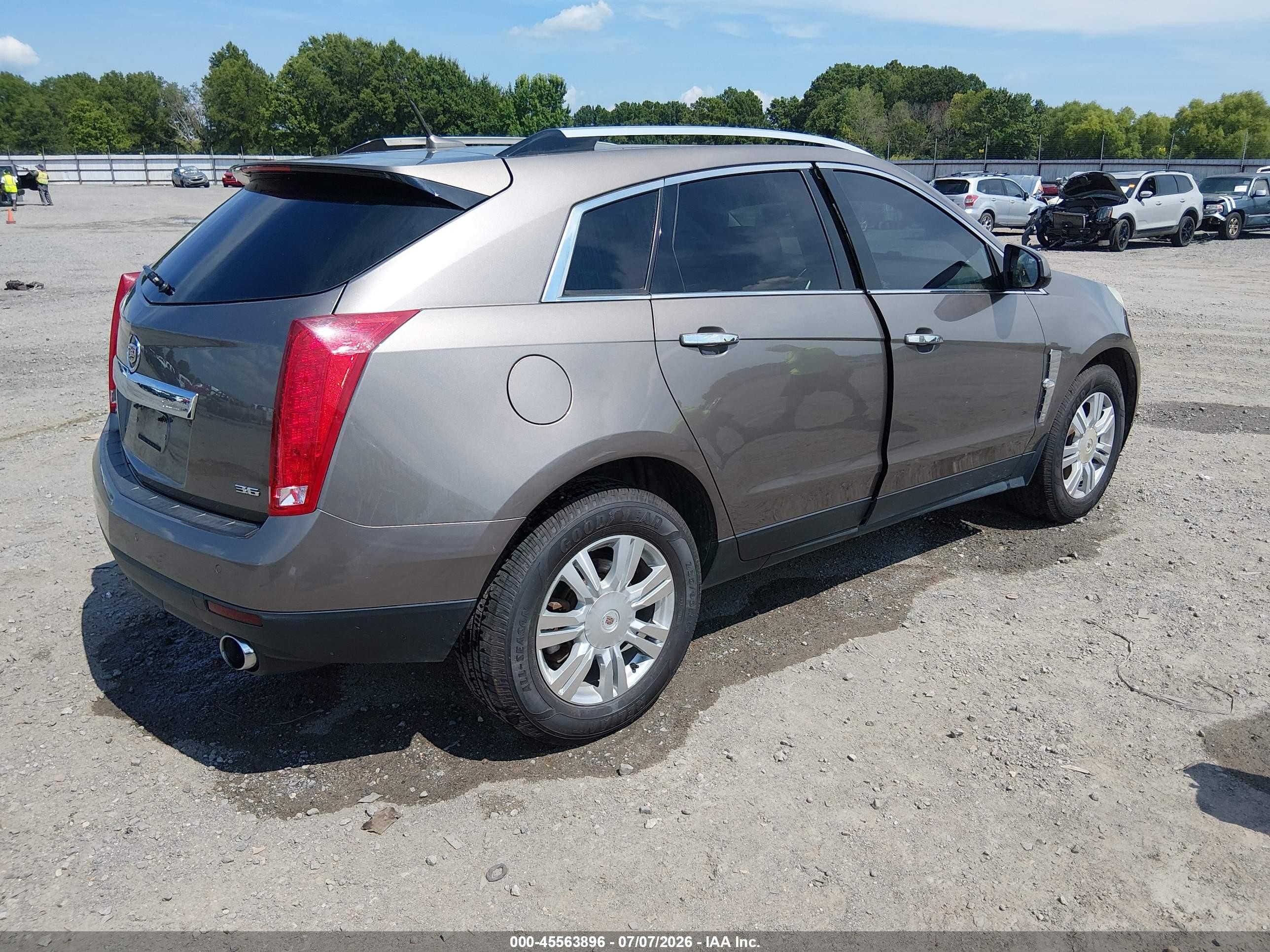 2012 Cadillac Srx Luxury Collection Beige vin: 3GYFNAE3XCS506852