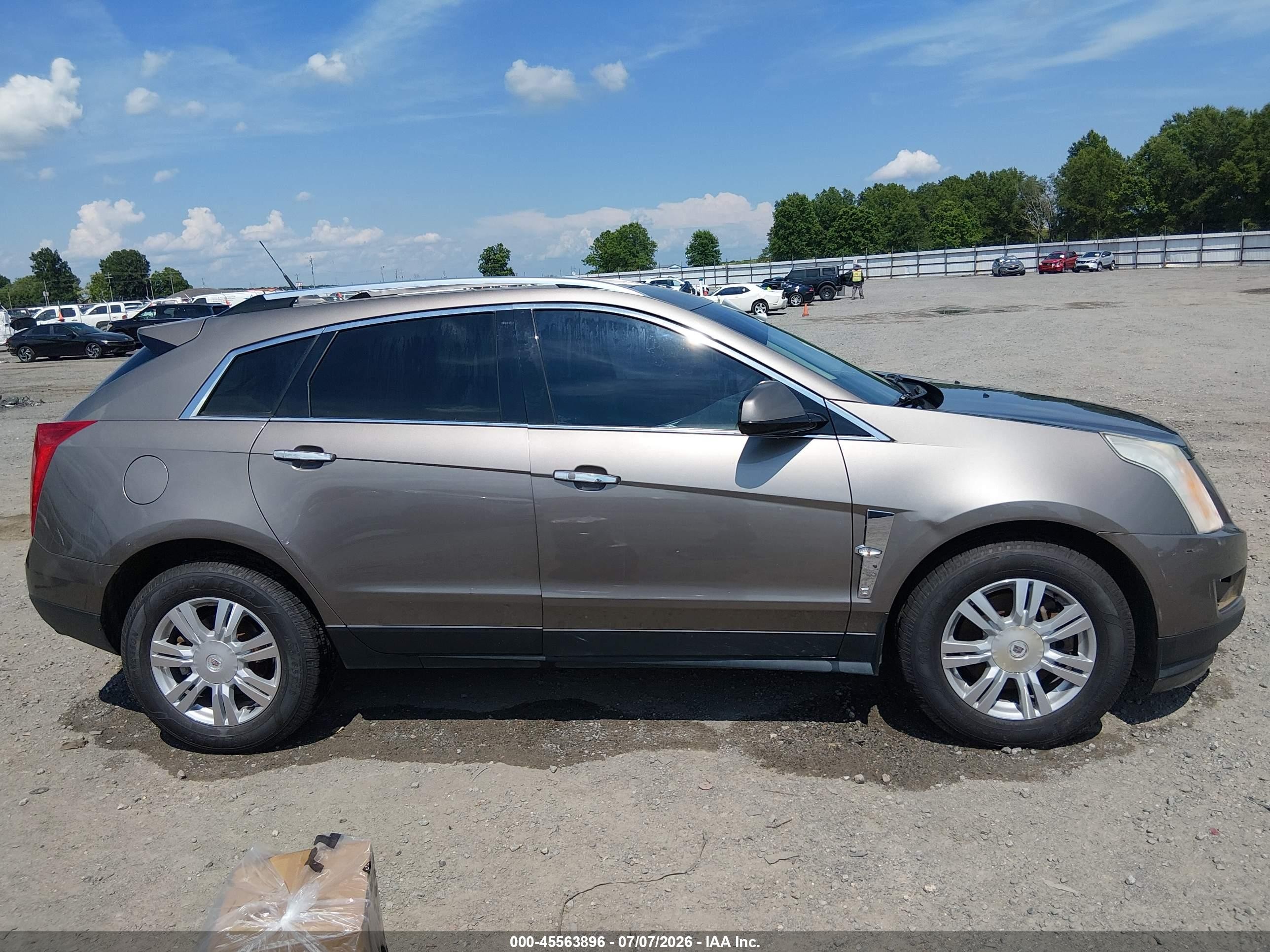 2012 Cadillac Srx Luxury Collection Beige vin: 3GYFNAE3XCS506852