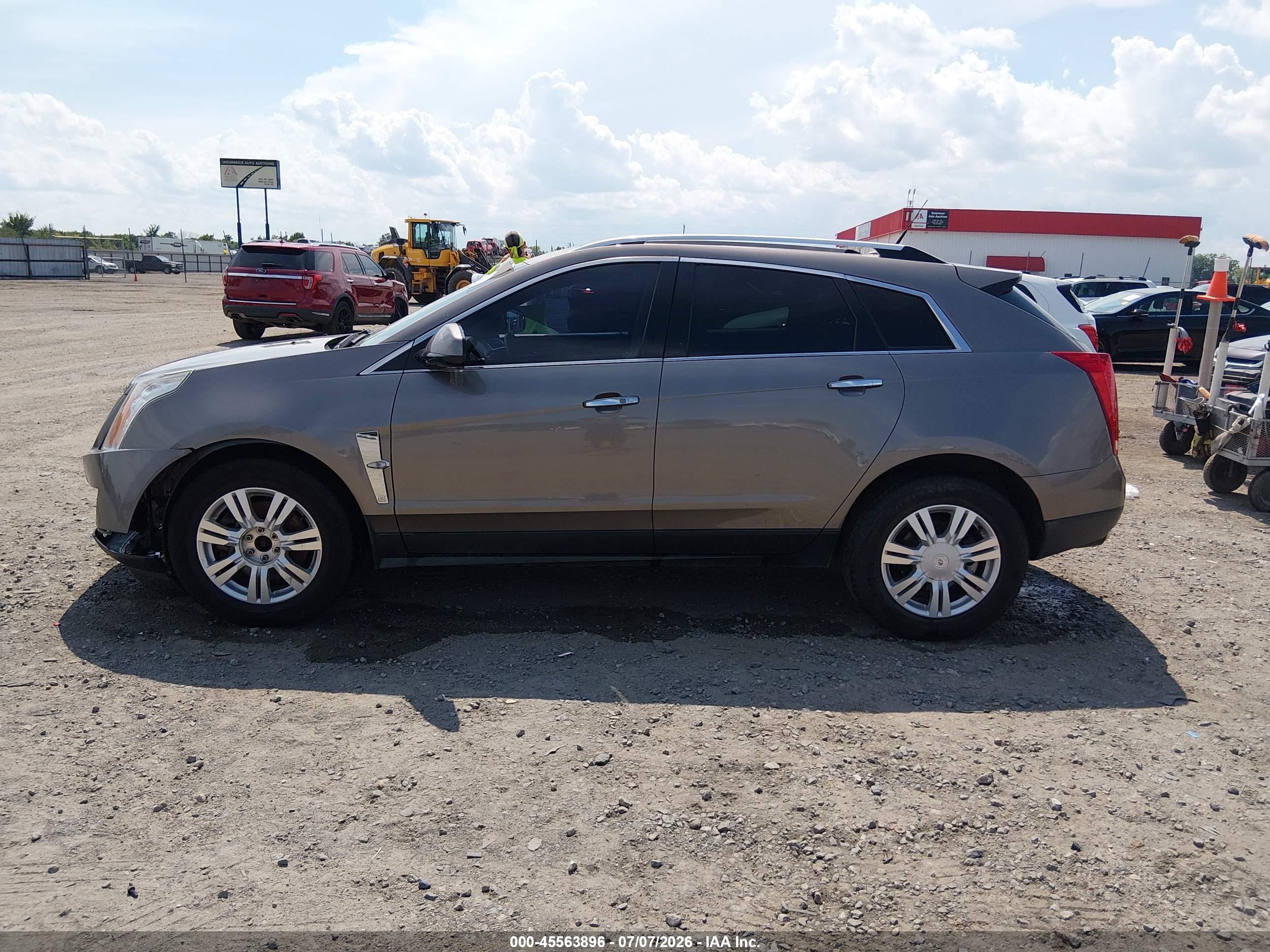 2012 Cadillac Srx Luxury Collection Beige vin: 3GYFNAE3XCS506852