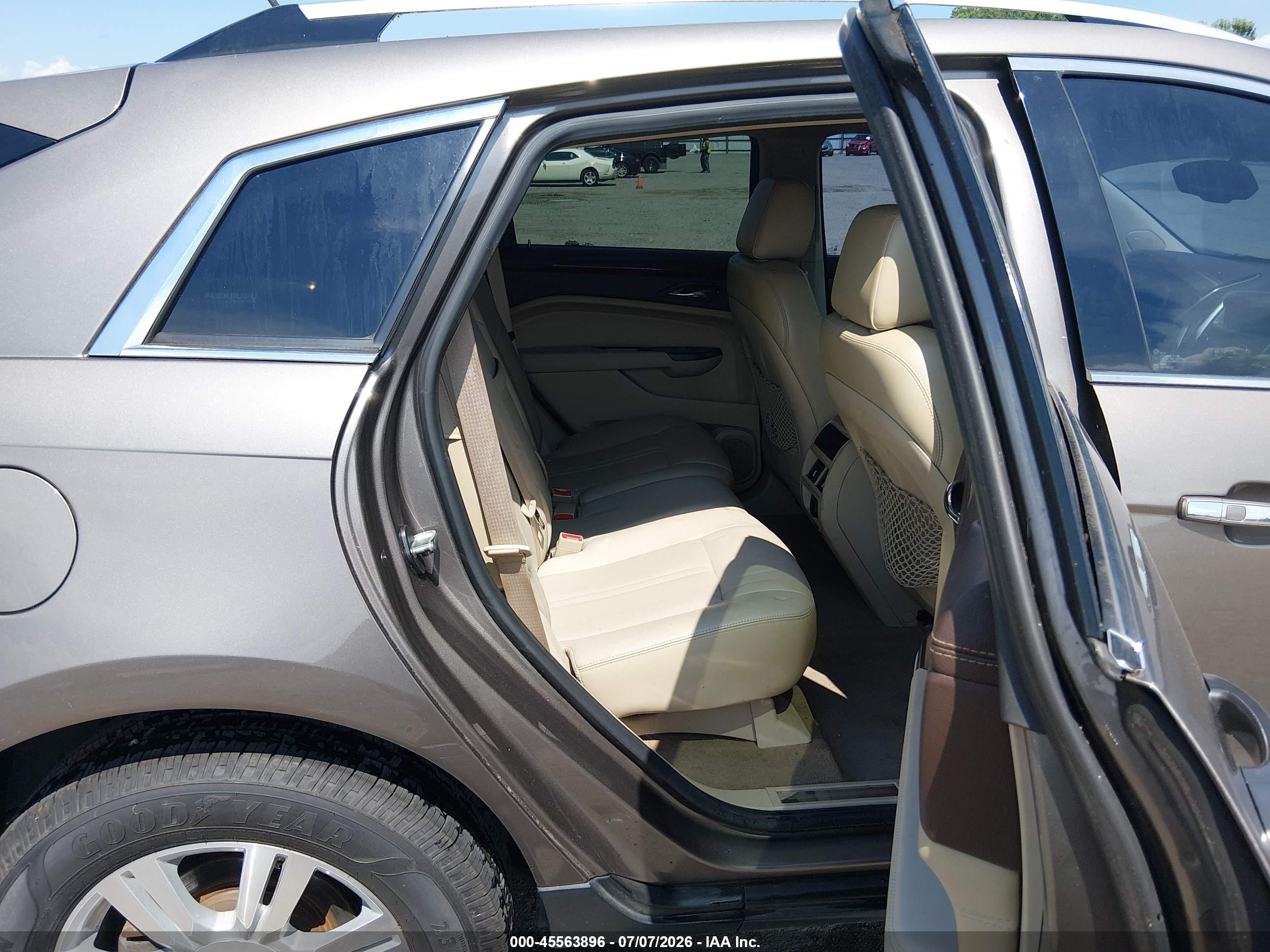 2012 Cadillac Srx Luxury Collection Beige vin: 3GYFNAE3XCS506852