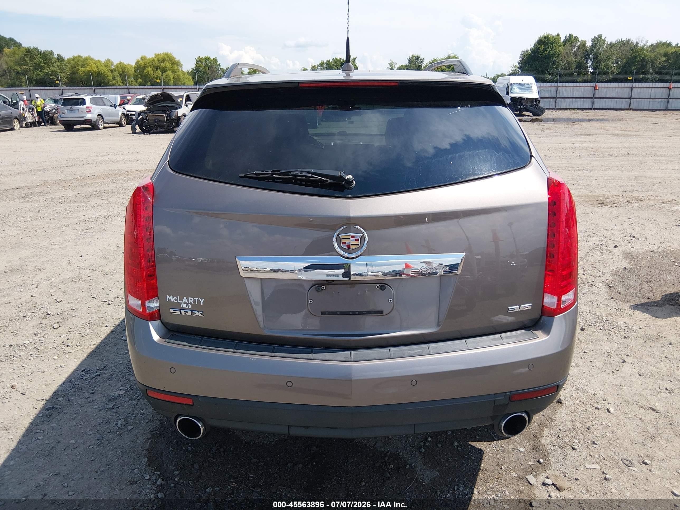2012 Cadillac Srx Luxury Collection Beige vin: 3GYFNAE3XCS506852