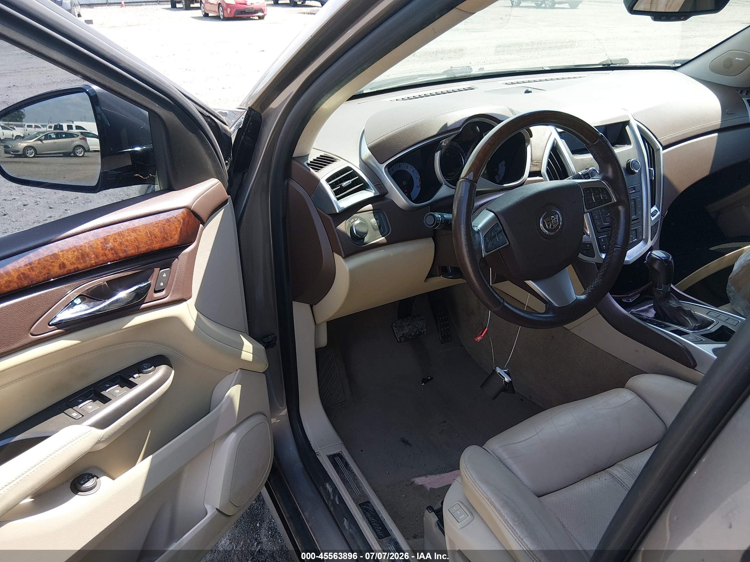 2012 Cadillac Srx Luxury Collection Beige vin: 3GYFNAE3XCS506852