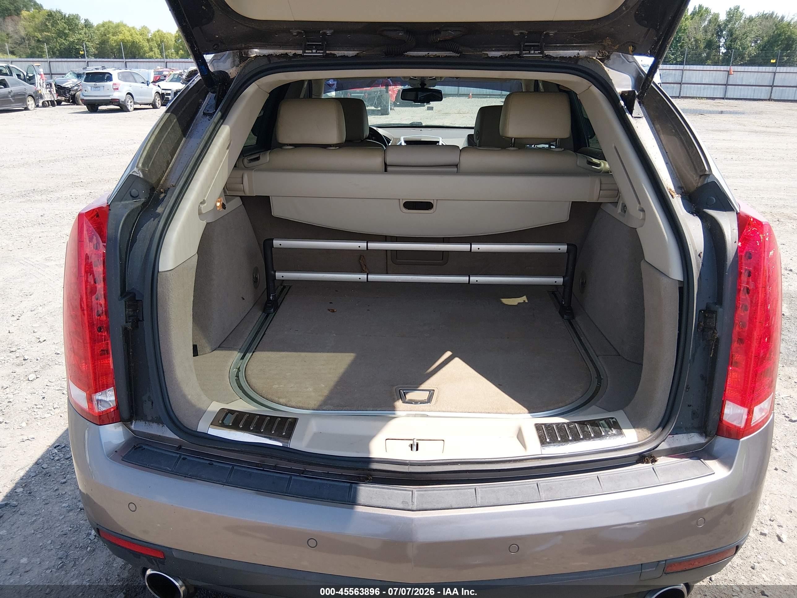 2012 Cadillac Srx Luxury Collection Beige vin: 3GYFNAE3XCS506852