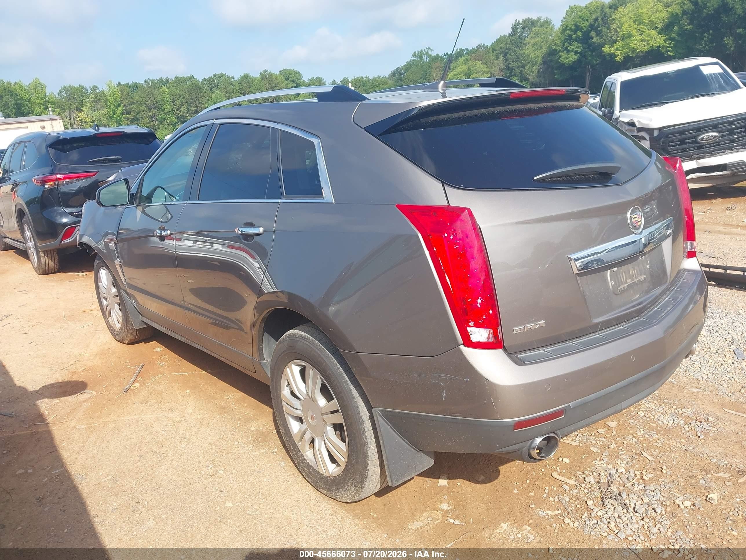 2012 Cadillac Srx Luxury Collection Gray vin: 3GYFNAE3XCS512635