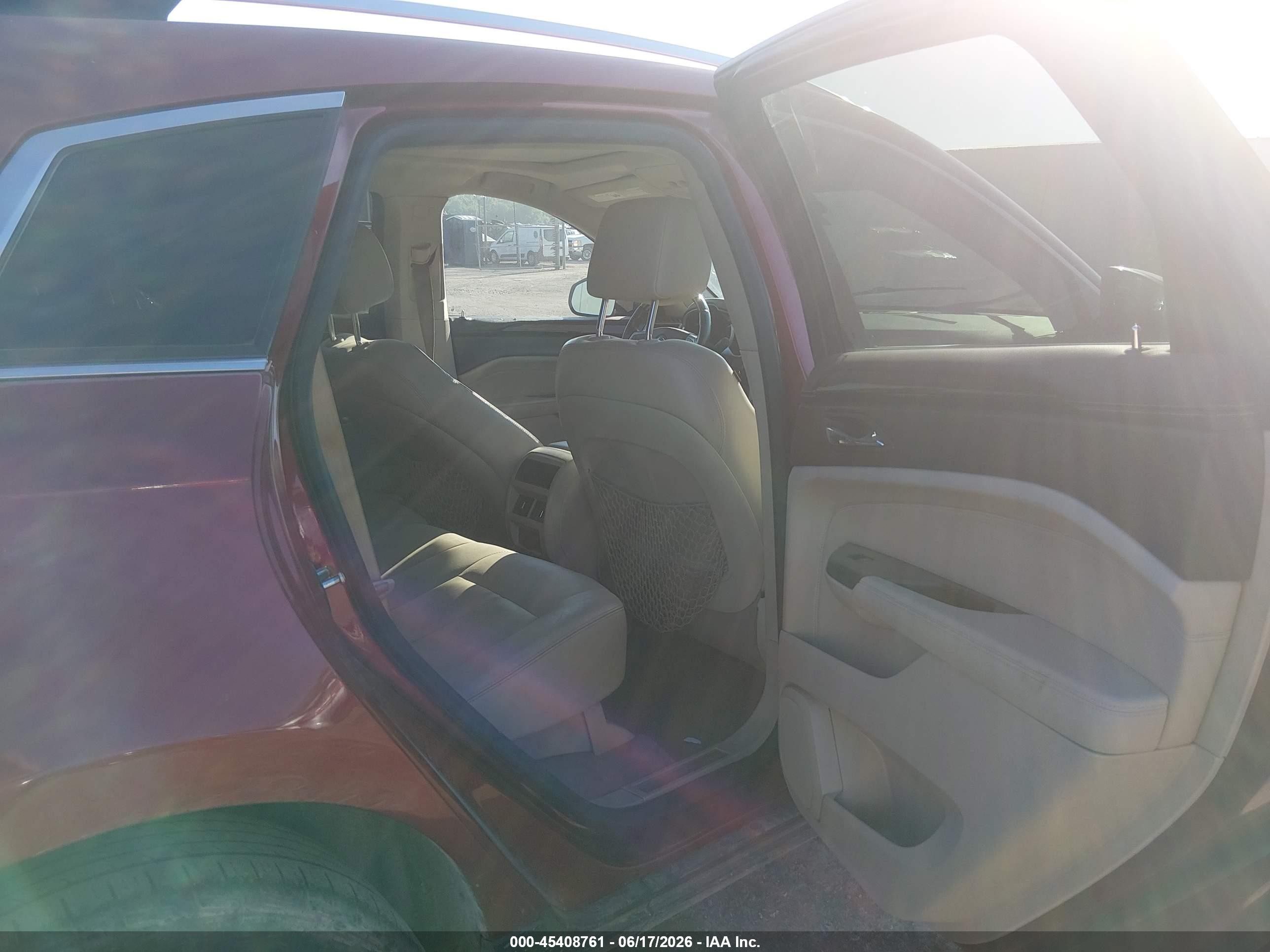 2012 Cadillac Srx Luxury Collection Red vin: 3GYFNAE3XCS515082