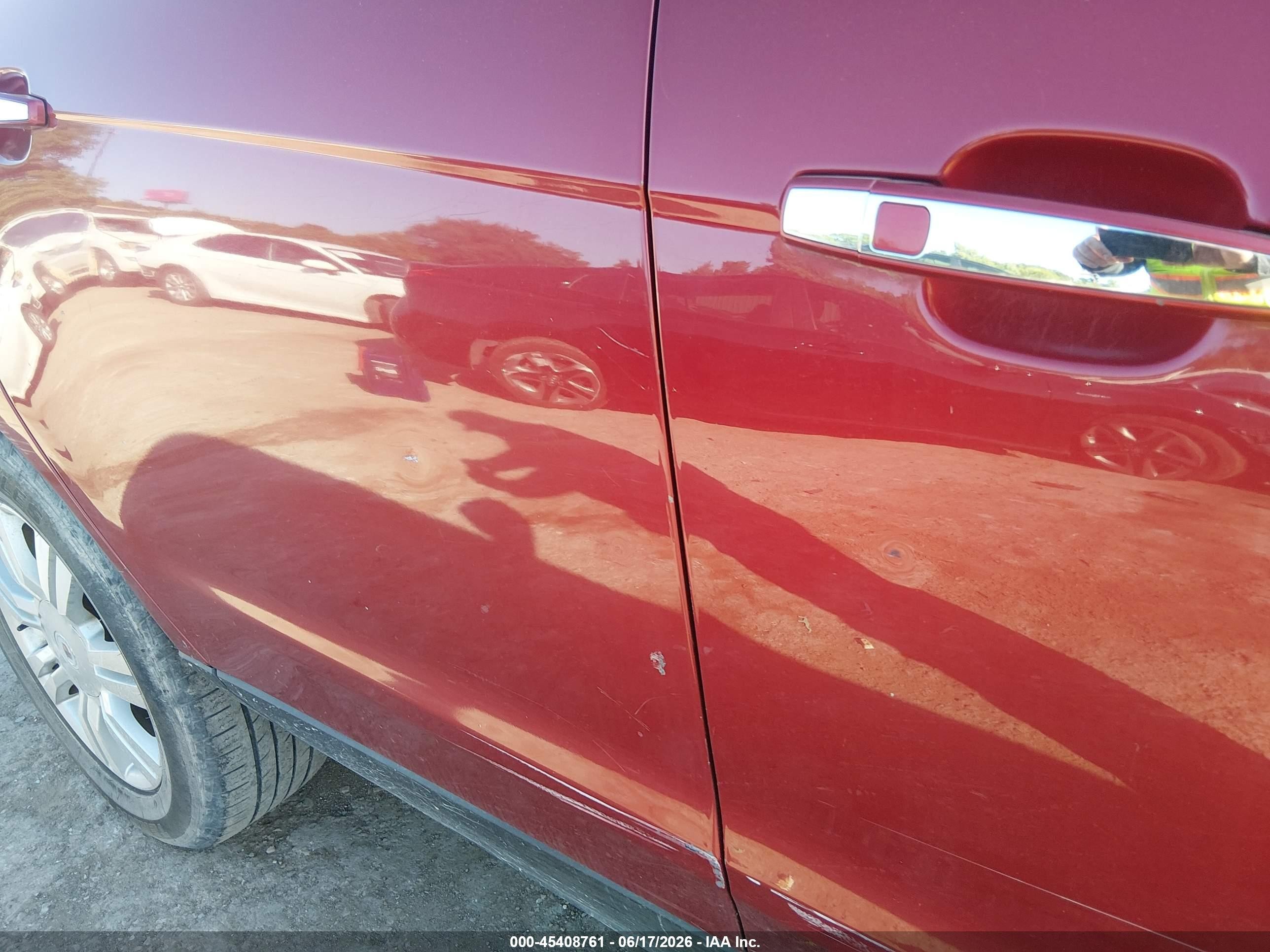 2012 Cadillac Srx Luxury Collection Red vin: 3GYFNAE3XCS515082