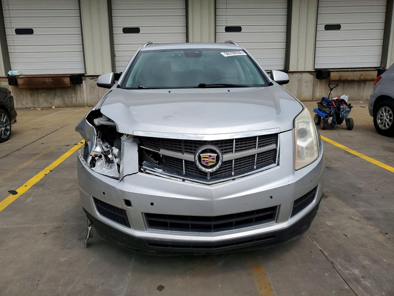 2012 Cadillac Srx Luxury Collection Silver vin: 3GYFNAE3XCS572916