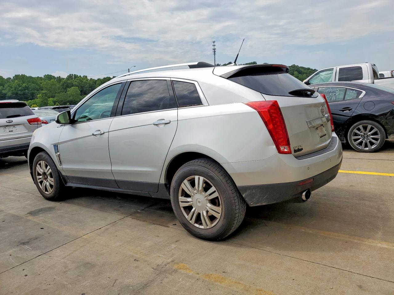 2012 Cadillac Srx Luxury Collection Silver vin: 3GYFNAE3XCS572916