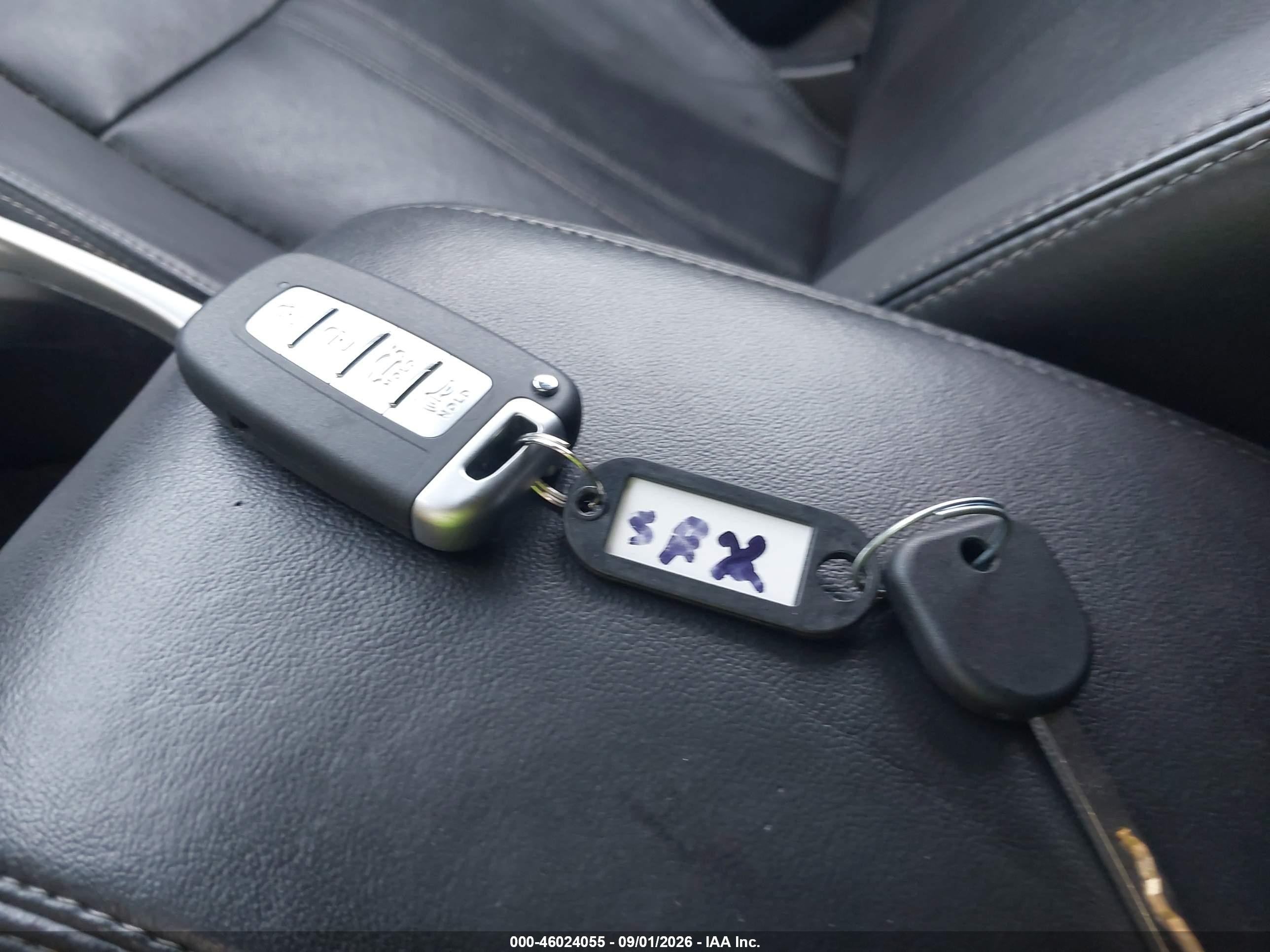 2012 Cadillac Srx Luxury Collection Черный vin: 3GYFNAE3XCS588629